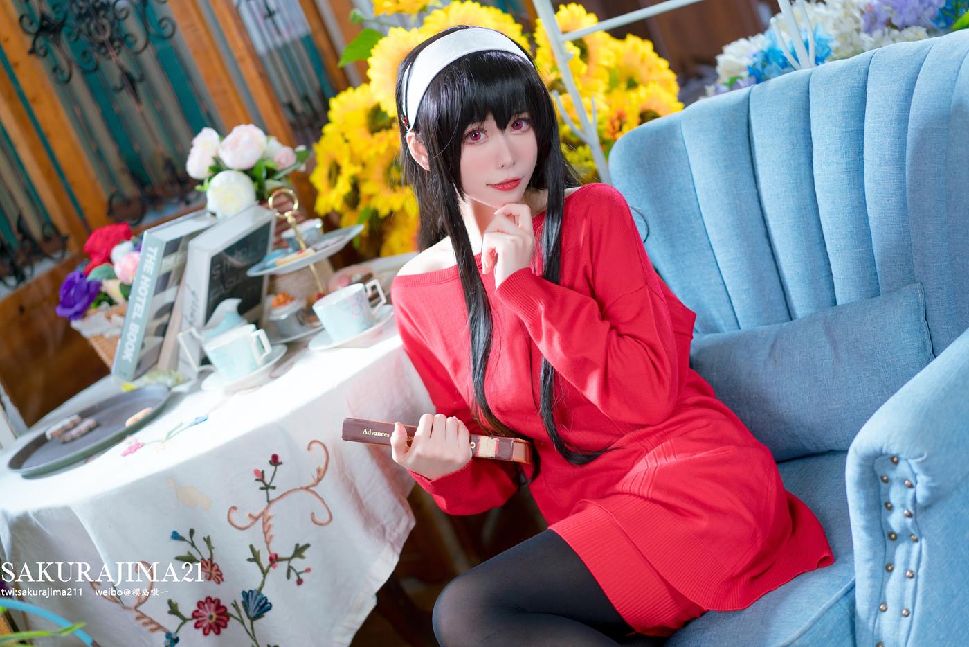 图片[12]-樱岛嗷一- 约尔 福杰[15P] – 速更版-美库