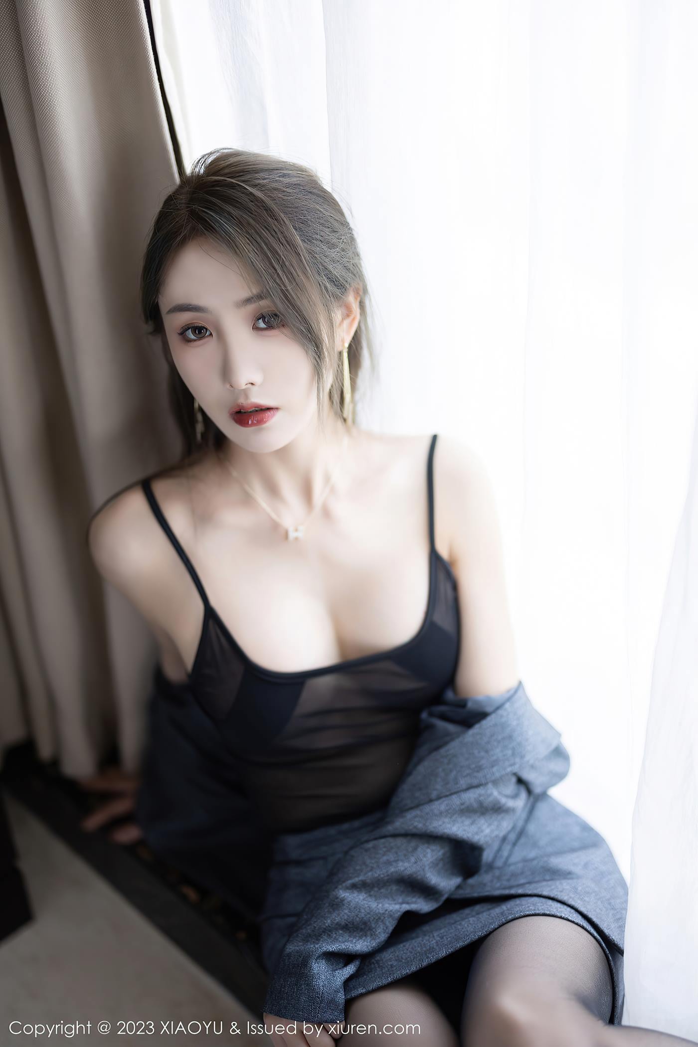 图片[19]-[XIAOYU语画界] 2023.06.05 VOL.1042 苏苏阿 黑丝Ol[50P] – 速更版-美库