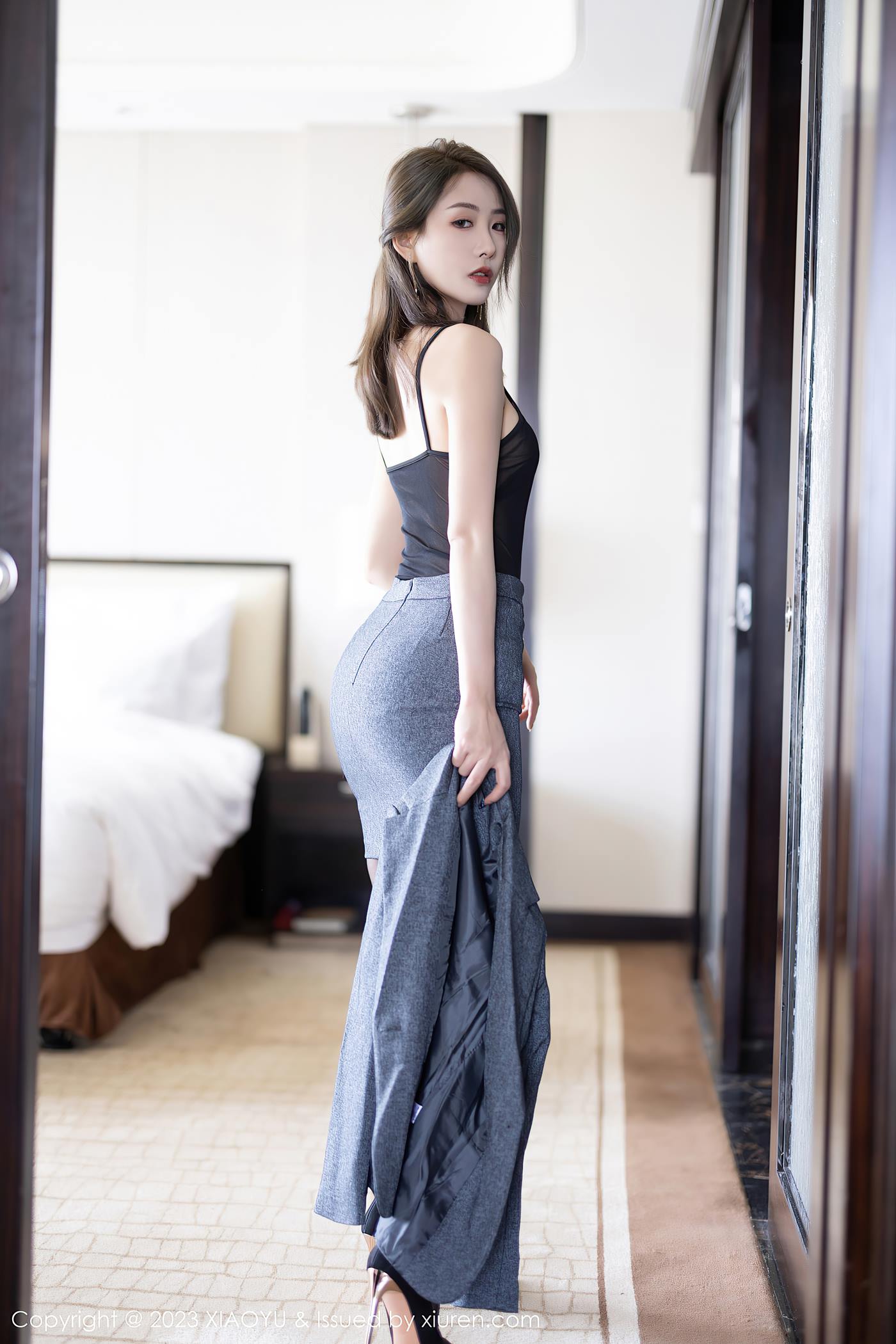 图片[24]-[XIAOYU语画界] 2023.06.05 VOL.1042 苏苏阿 黑丝Ol[50P] – 速更版-美库