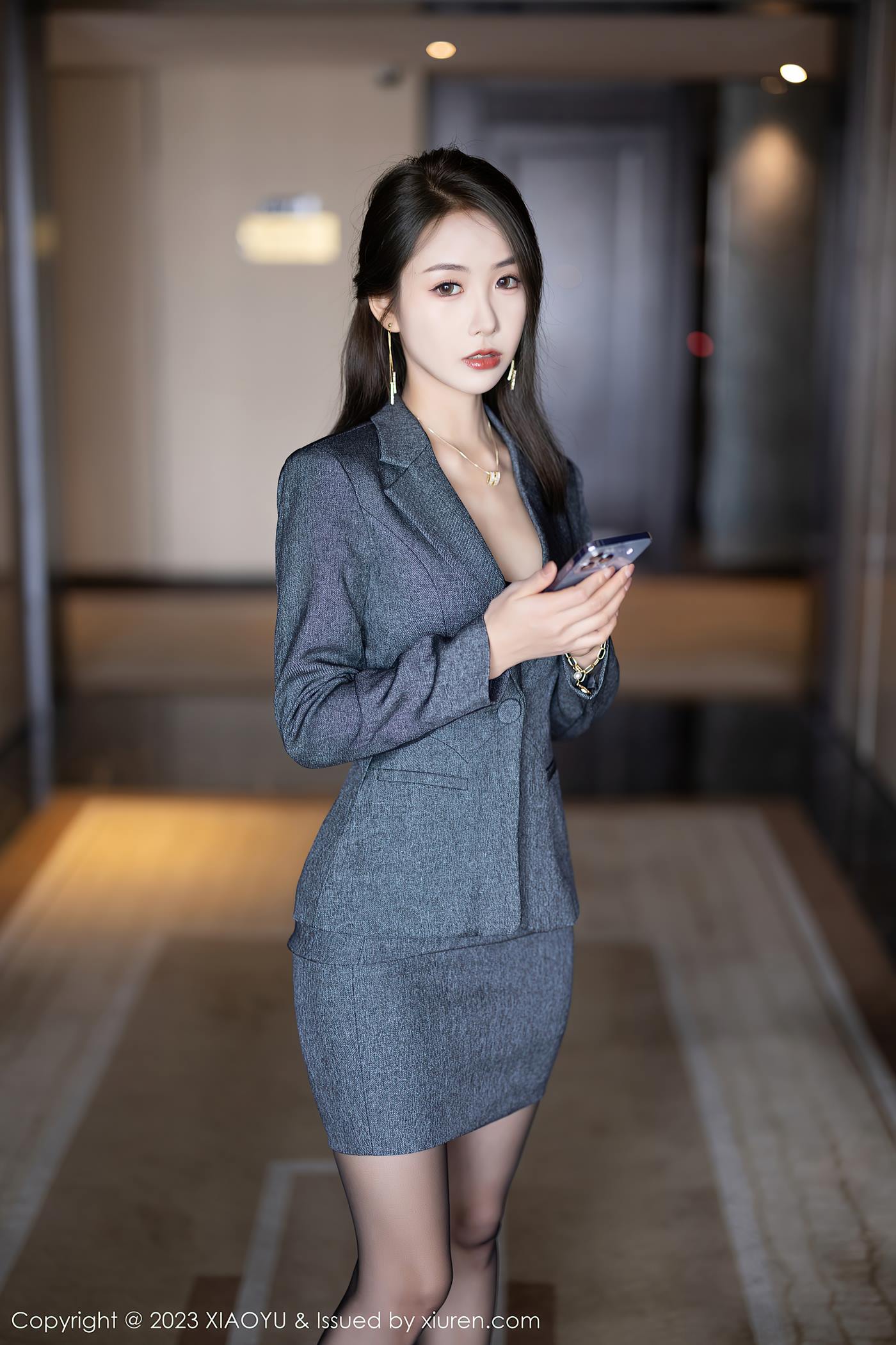 图片[28]-[XIAOYU语画界] 2023.06.05 VOL.1042 苏苏阿 黑丝Ol[50P] – 速更版-美库