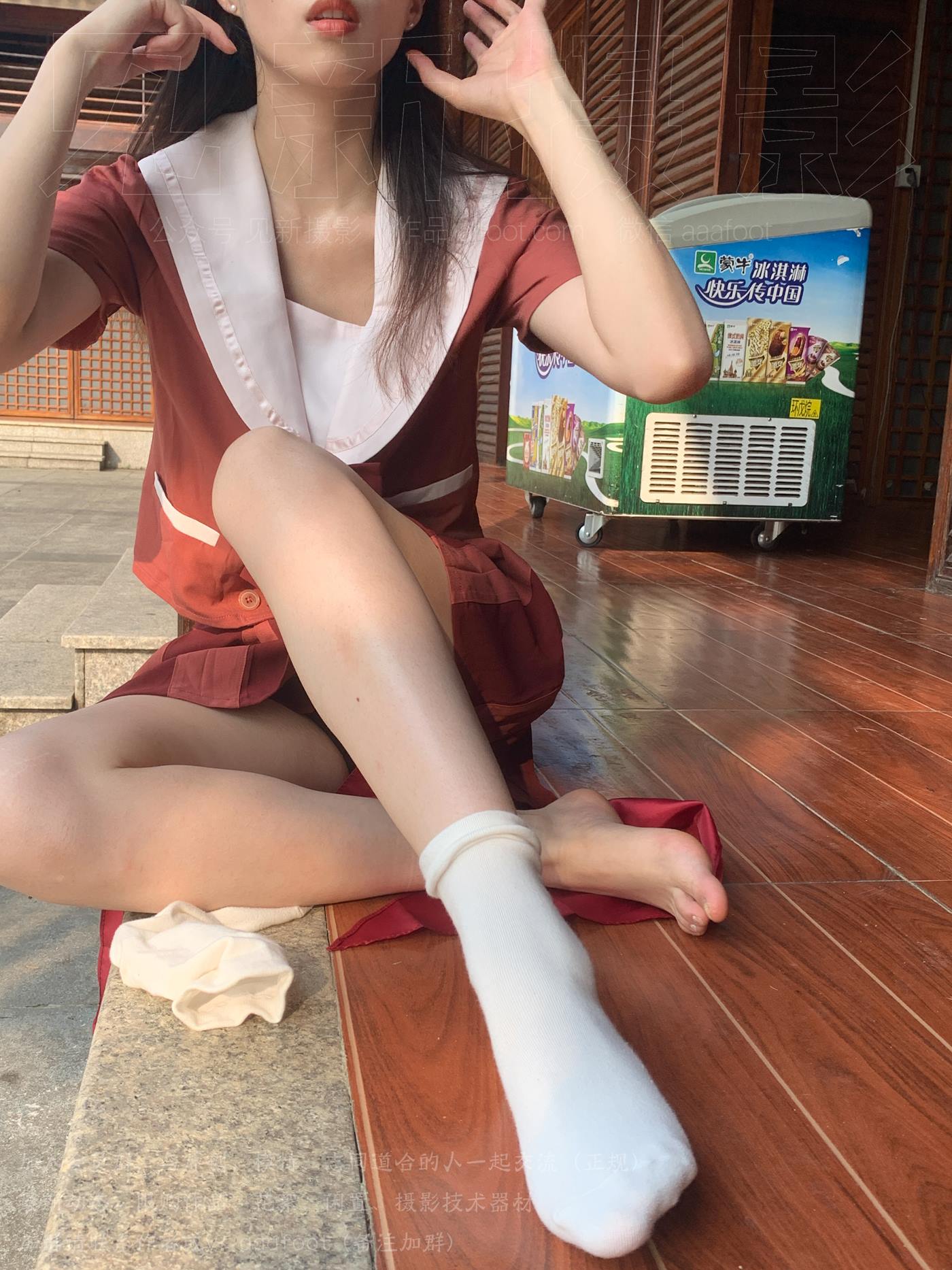 图片[33]-[见新摄影]NO.052-烈火般的JK 深深埋入你的内心 [167P] – 速更版-美库