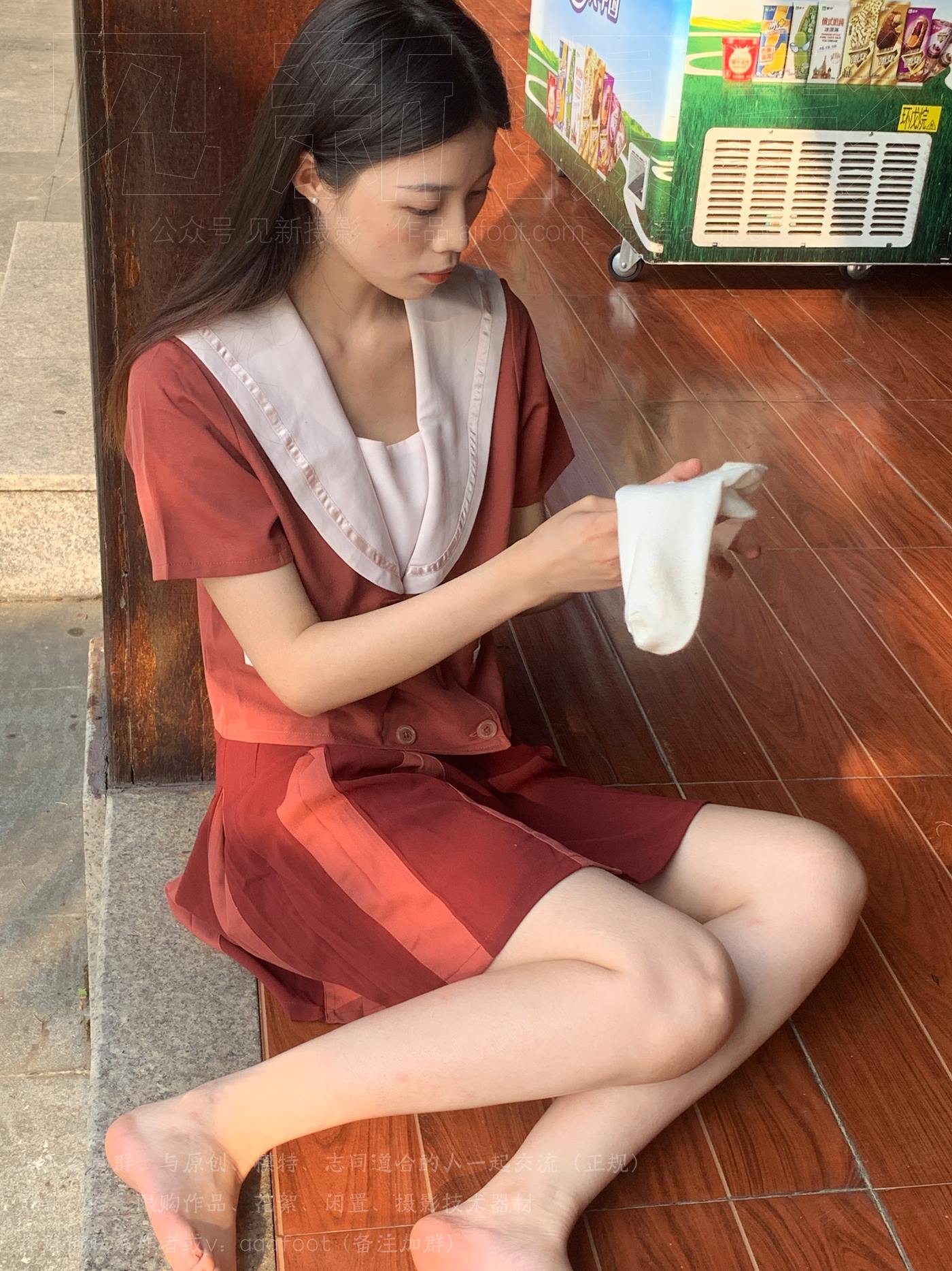 图片[51]-[见新摄影]NO.052-烈火般的JK 深深埋入你的内心 [167P] – 速更版-美库