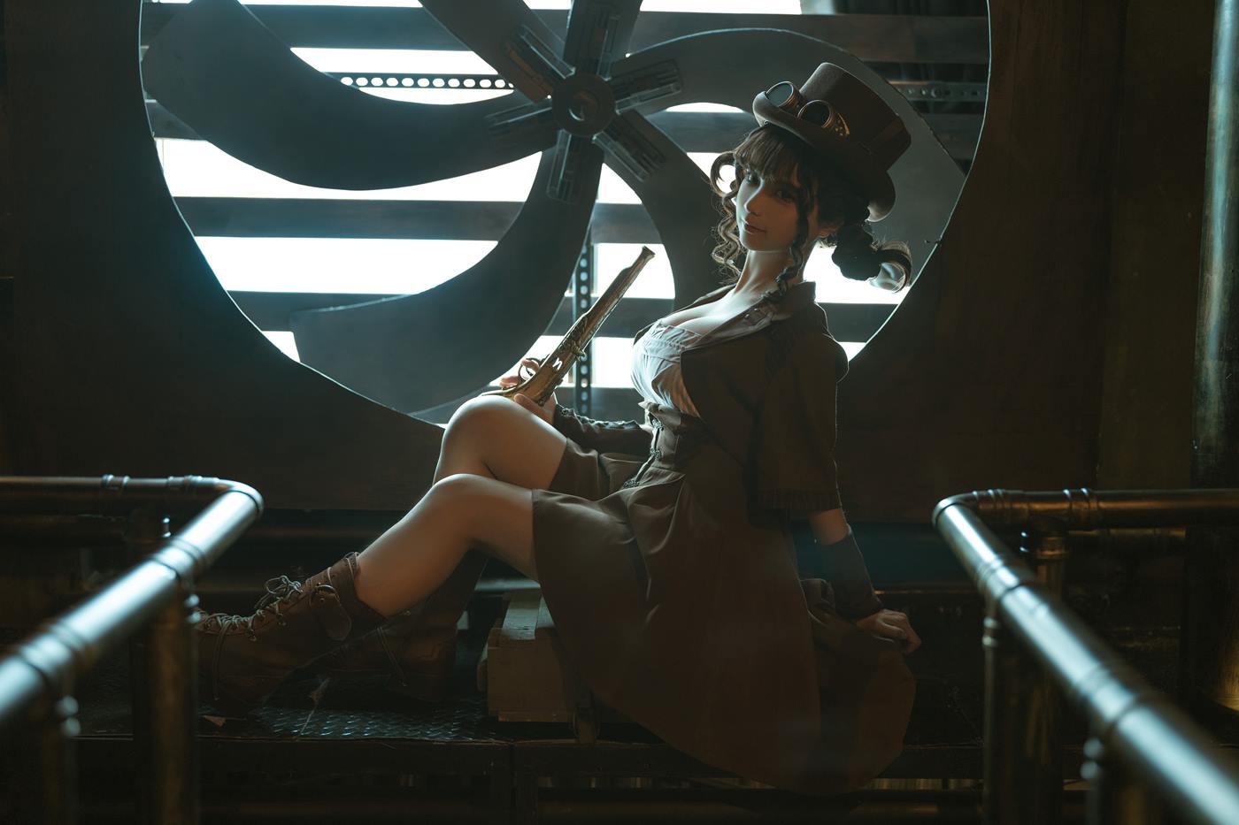 图片[17]-蠢沫沫  – 蒸汽少女[37P] – 速更版-美库