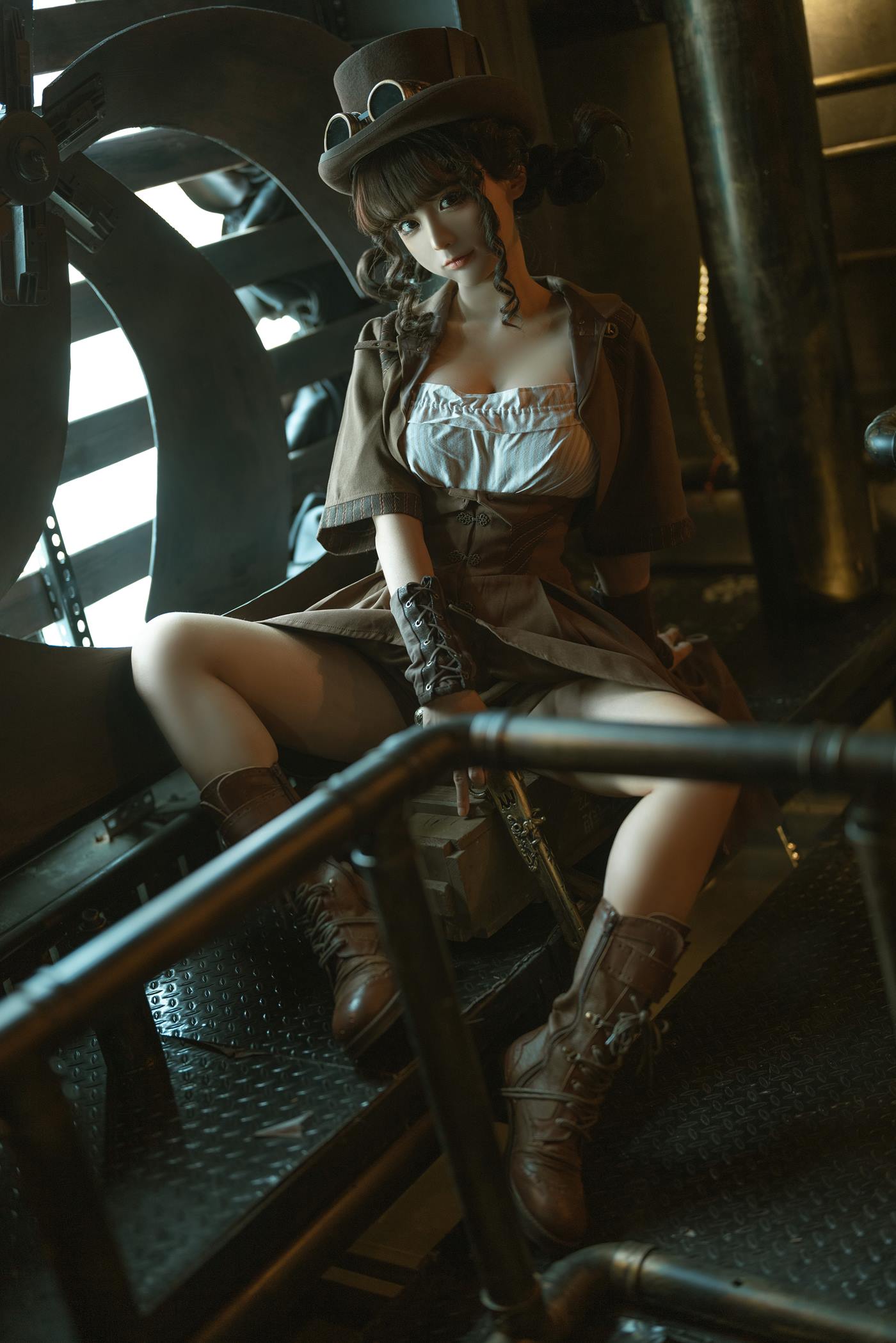 图片[19]-蠢沫沫  – 蒸汽少女[37P] – 速更版-美库