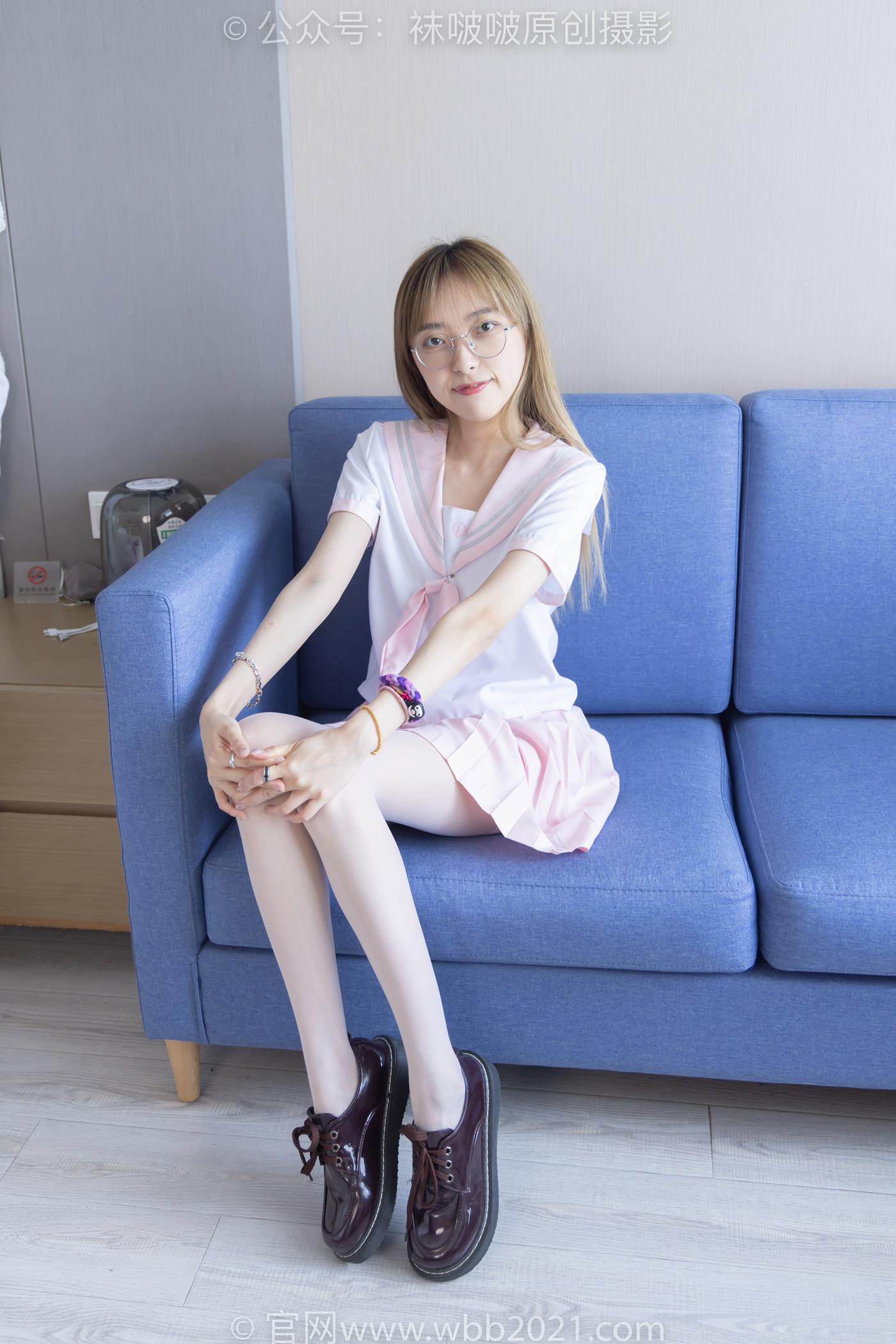 图片[36]-[BoBoSocks袜啵啵]NO.238 稚予-皮鞋、白丝、JK制服[153P] – 速更版-美库