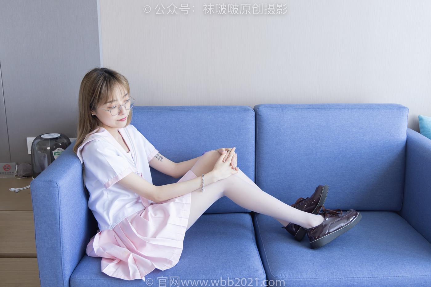 图片[48]-[BoBoSocks袜啵啵]NO.238 稚予-皮鞋、白丝、JK制服[153P] – 速更版-美库