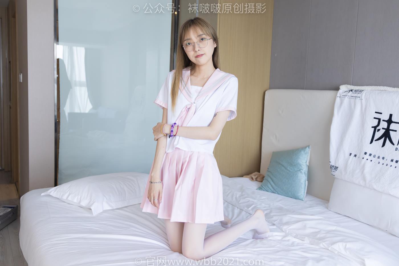 图片[77]-[BoBoSocks袜啵啵]NO.238 稚予-皮鞋、白丝、JK制服[153P] – 速更版-美库