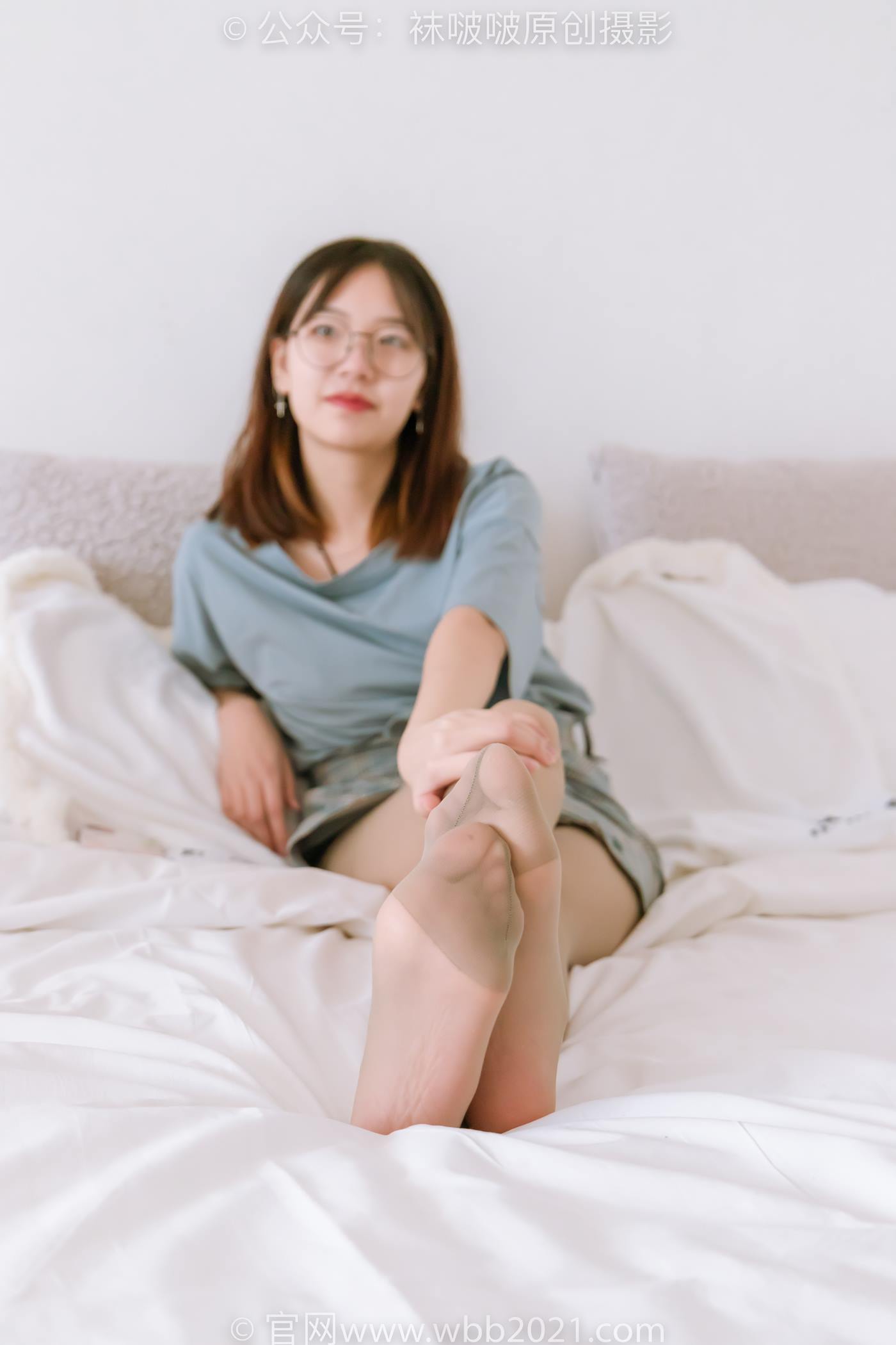 图片[49]-[BoBoSocks袜啵啵]NO.239 小甜豆-棉拖鞋、灰丝、裸足[139P] – 速更版-美库