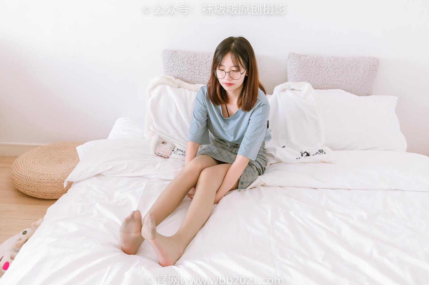 图片[53]-[BoBoSocks袜啵啵]NO.239 小甜豆-棉拖鞋、灰丝、裸足[139P] – 速更版-美库