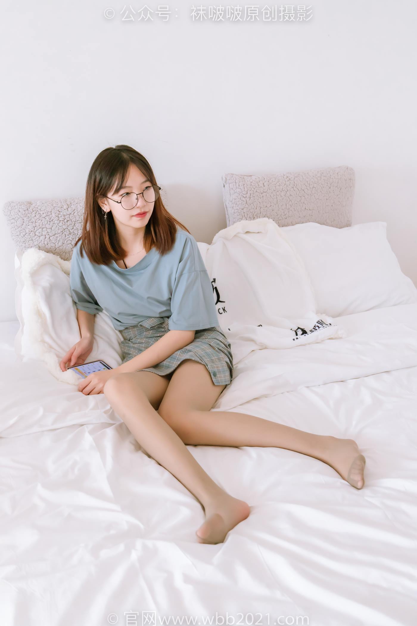 图片[55]-[BoBoSocks袜啵啵]NO.239 小甜豆-棉拖鞋、灰丝、裸足[139P] – 速更版-美库