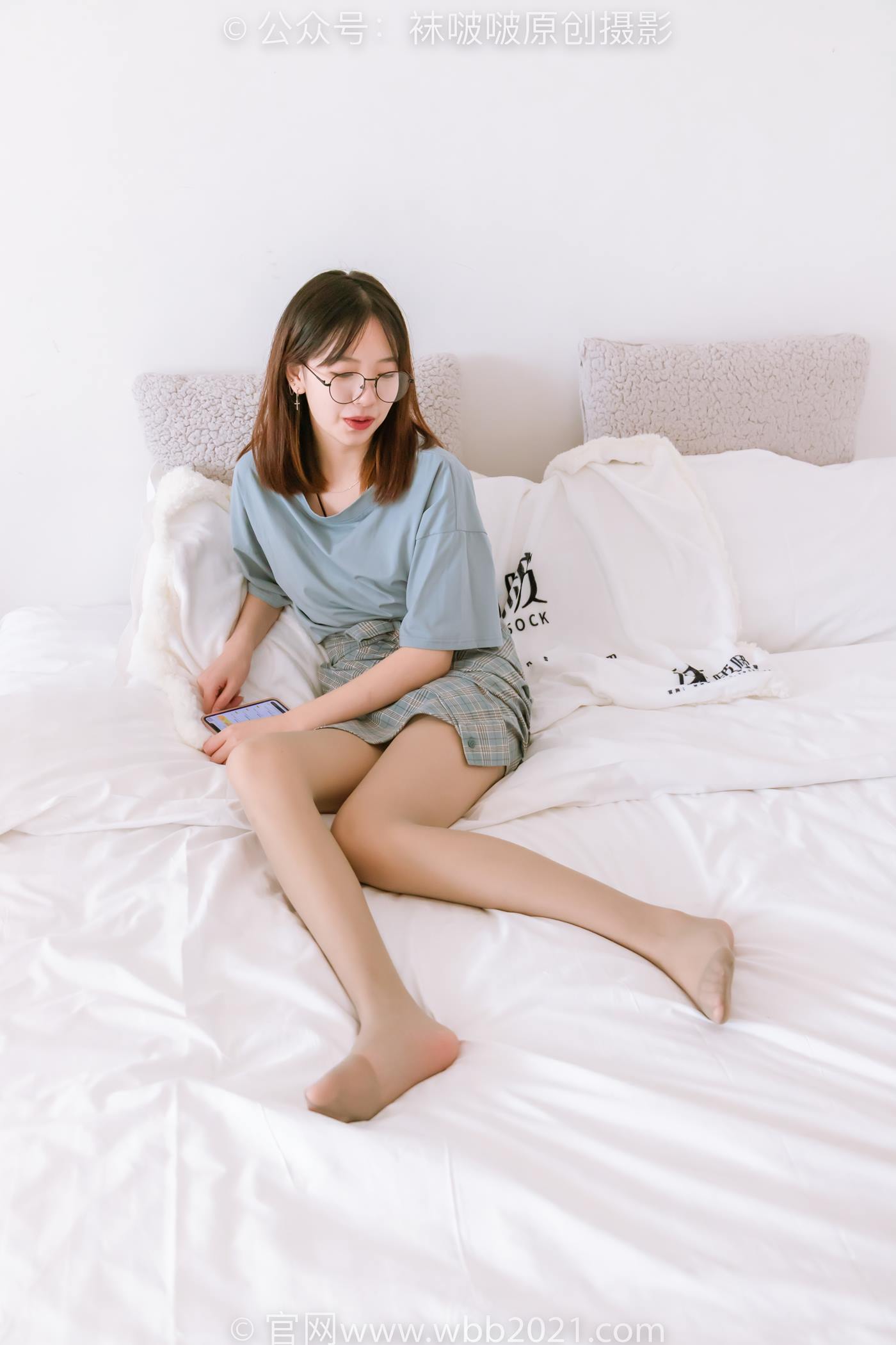 图片[56]-[BoBoSocks袜啵啵]NO.239 小甜豆-棉拖鞋、灰丝、裸足[139P] – 速更版-美库