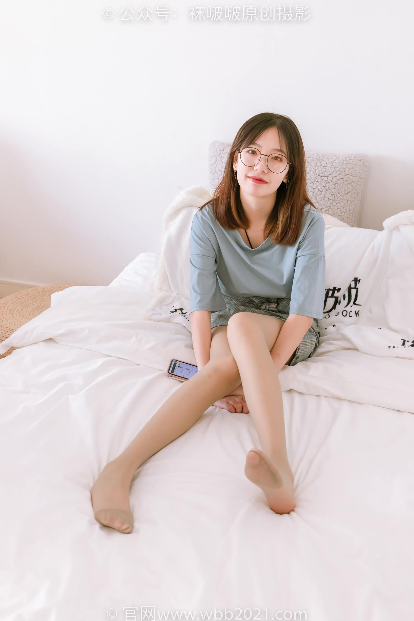 图片[62]-[BoBoSocks袜啵啵]NO.239 小甜豆-棉拖鞋、灰丝、裸足[139P] – 速更版-美库