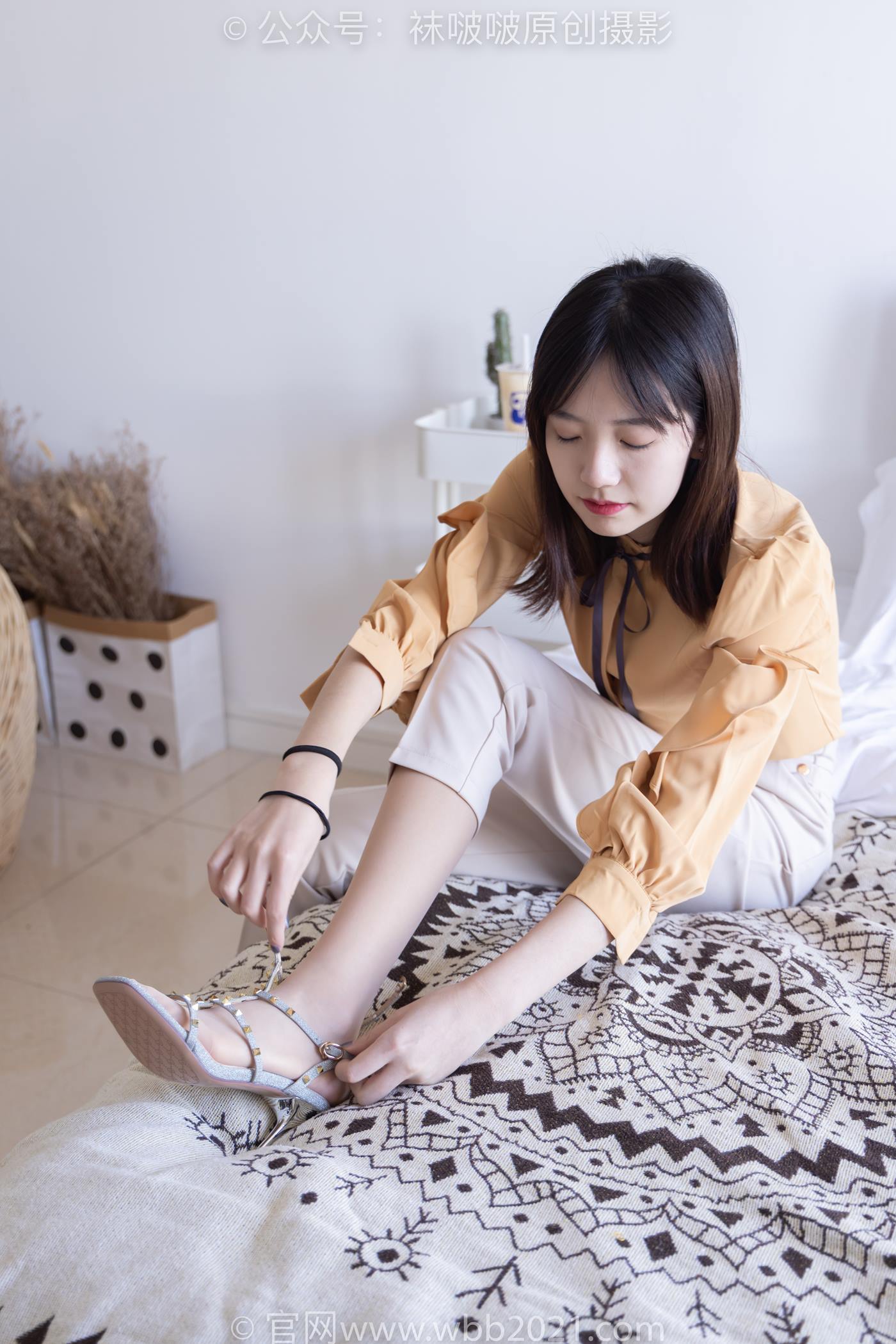 图片[46]-[BoBoSocks袜啵啵]NO.240 小甜豆-三双高跟鞋、肉丝、裸足[154P] – 速更版-美库