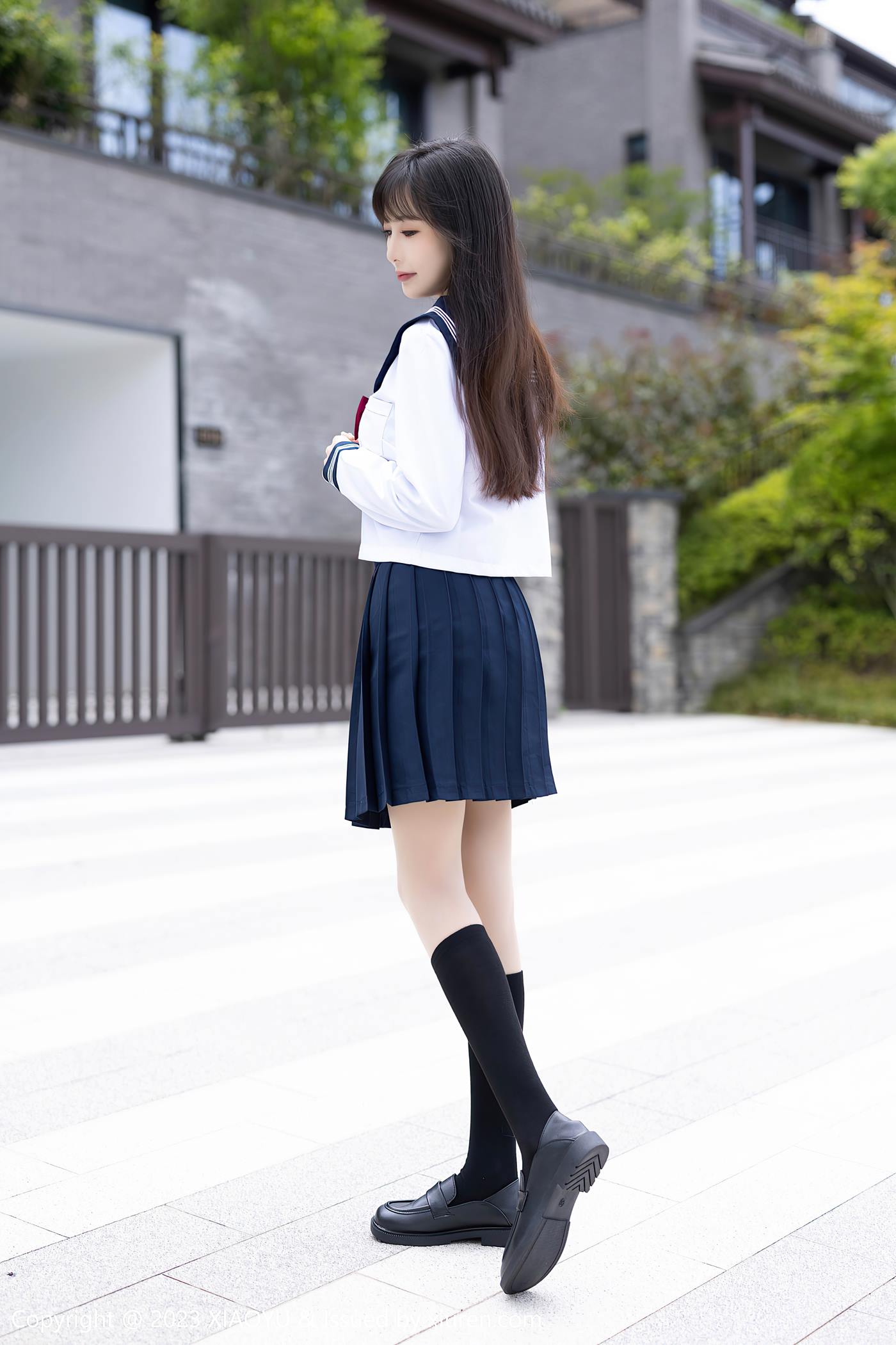 图片[41]-[XIAOYU语画界] 2023.06.08 VOL.1045 林星阑 制服美腿[45P] – 速更版-美库