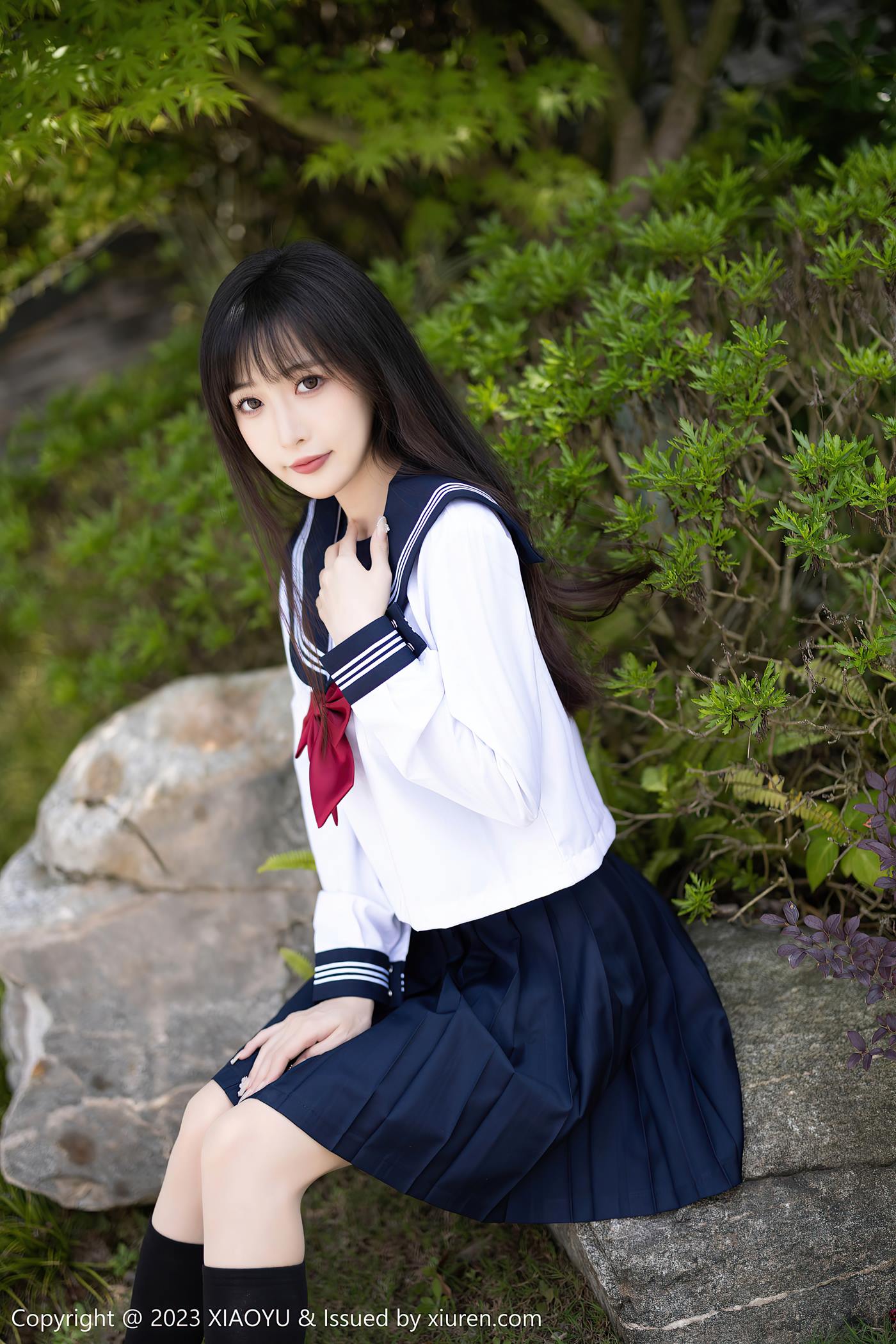 图片[44]-[XIAOYU语画界] 2023.06.08 VOL.1045 林星阑 制服美腿[45P] – 速更版-美库