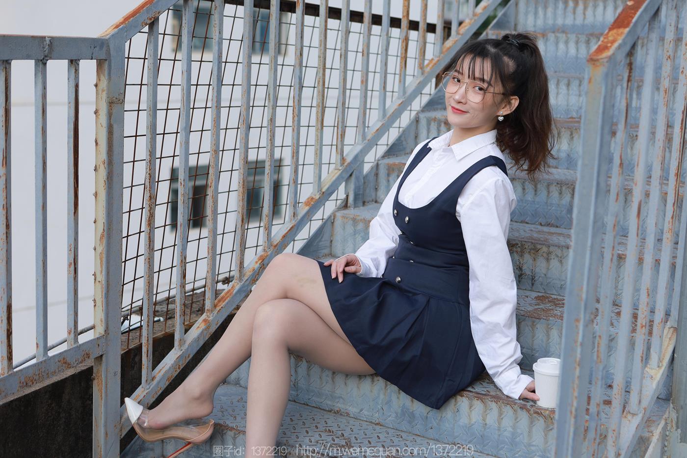 图片[69]-[IESS异思趣向] 2022.12.13 丝享家1297：秋秋《楼梯偶遇婉萍》[79P] – 速更版-美库