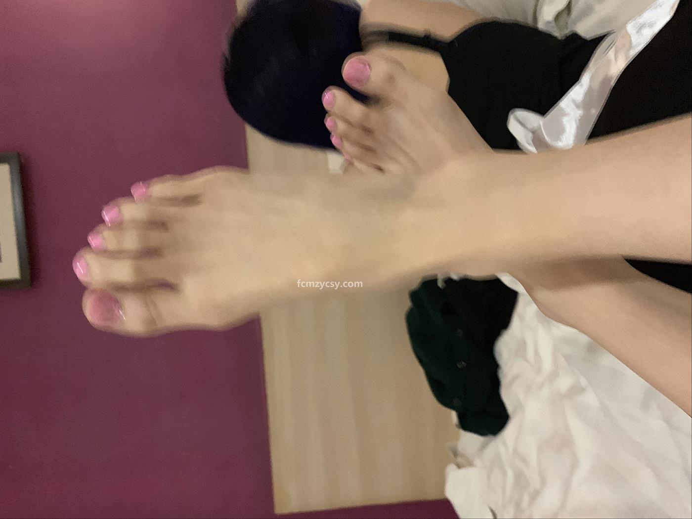 图片[107]-FCMZ原创学生足模摄影 No.078 女仆粉色指甲 [160P] – 速更版-美库