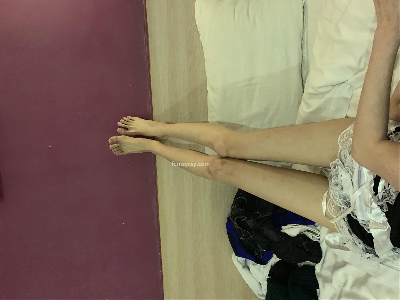 图片[127]-FCMZ原创学生足模摄影 No.078 女仆粉色指甲 [160P] – 速更版-美库
