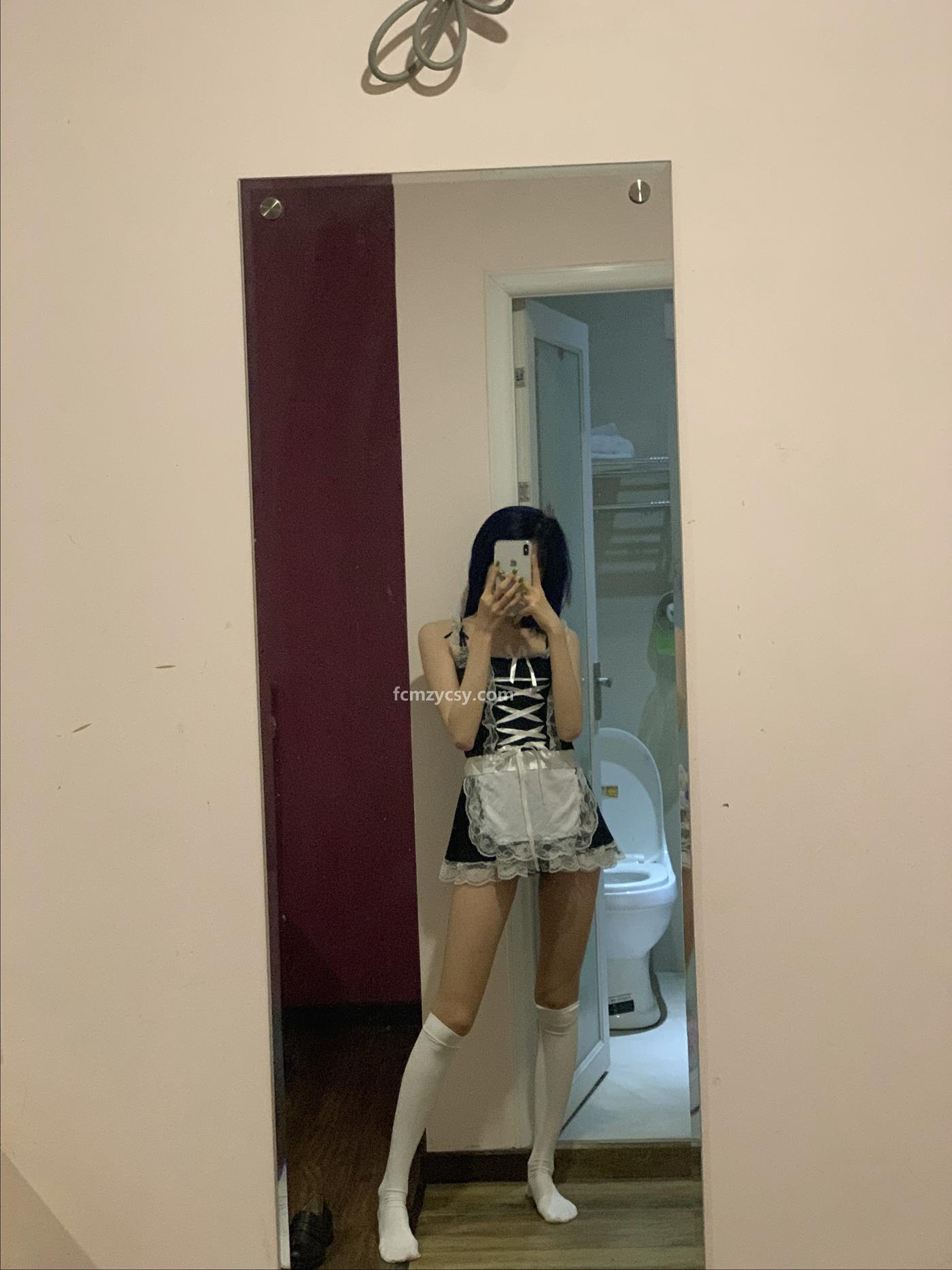 图片[152]-FCMZ原创学生足模摄影 No.078 女仆粉色指甲 [160P] – 速更版-美库