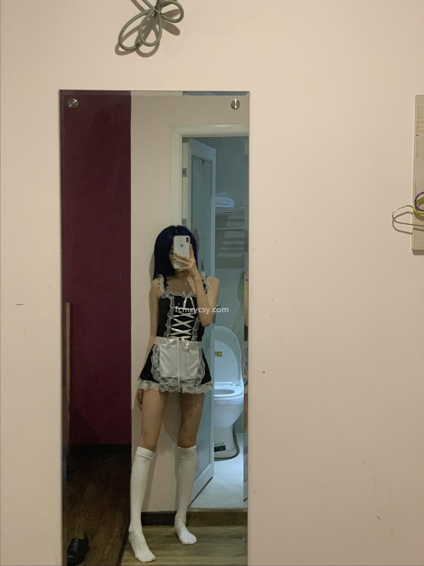 图片[153]-FCMZ原创学生足模摄影 No.078 女仆粉色指甲 [160P] – 速更版-美库