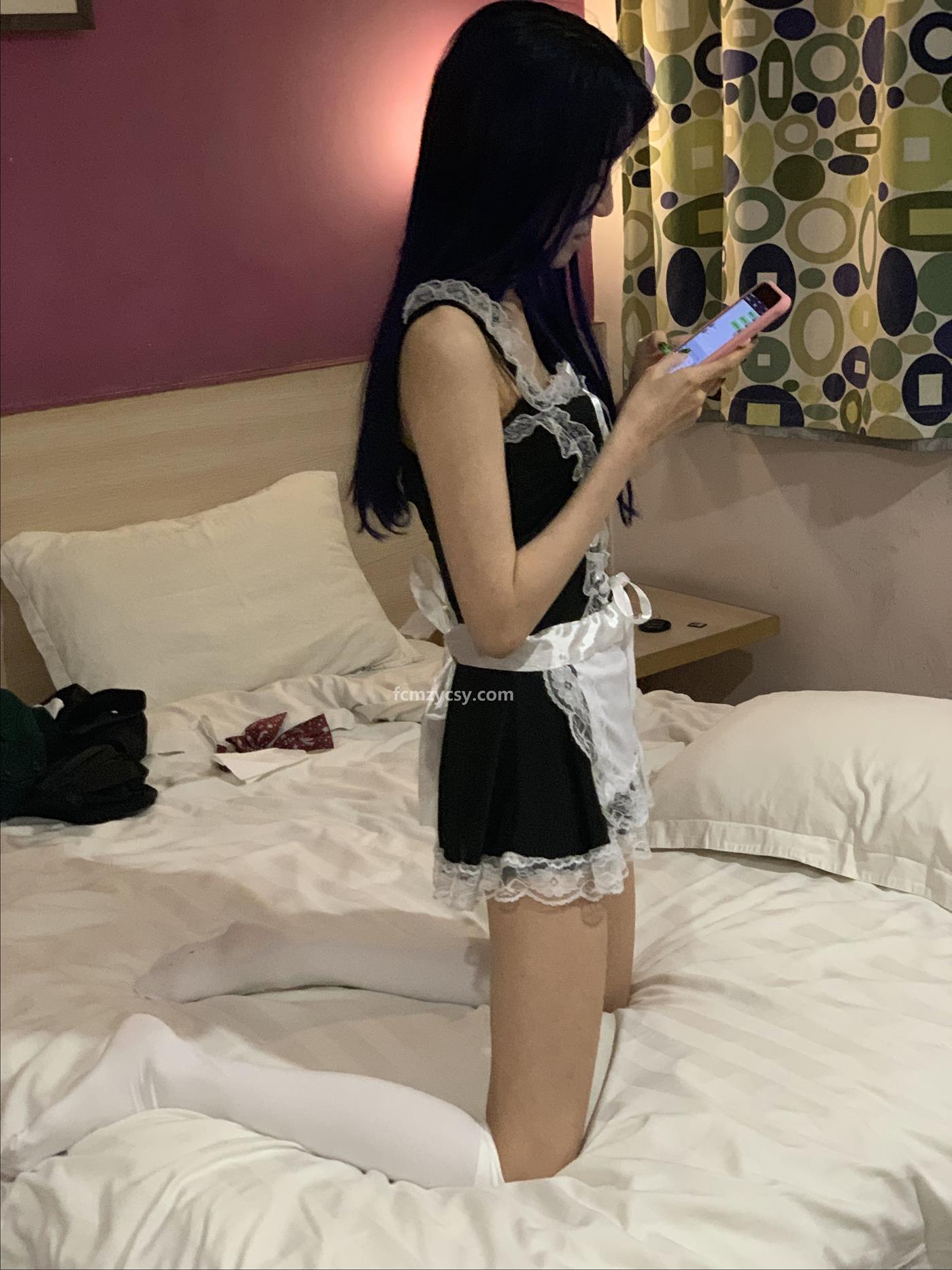 图片[154]-FCMZ原创学生足模摄影 No.078 女仆粉色指甲 [160P] – 速更版-美库