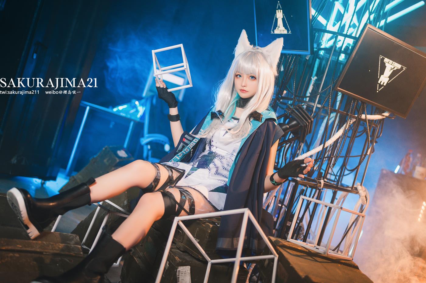 图片[14]-樱岛嗷一 – 迷迭香[13P] – 速更版-美库