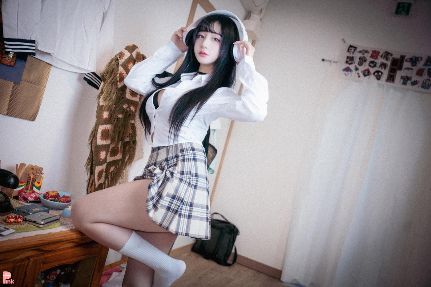 图片[20]-[PINK] Jina – Jina’s school uniform life[104P] – 速更版-美库