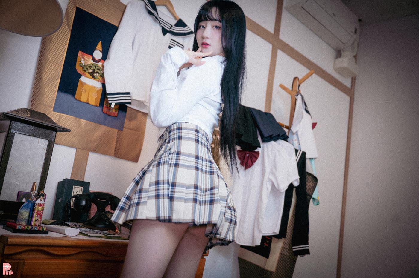 图片[22]-[PINK] Jina – Jina’s school uniform life[104P] – 速更版-美库