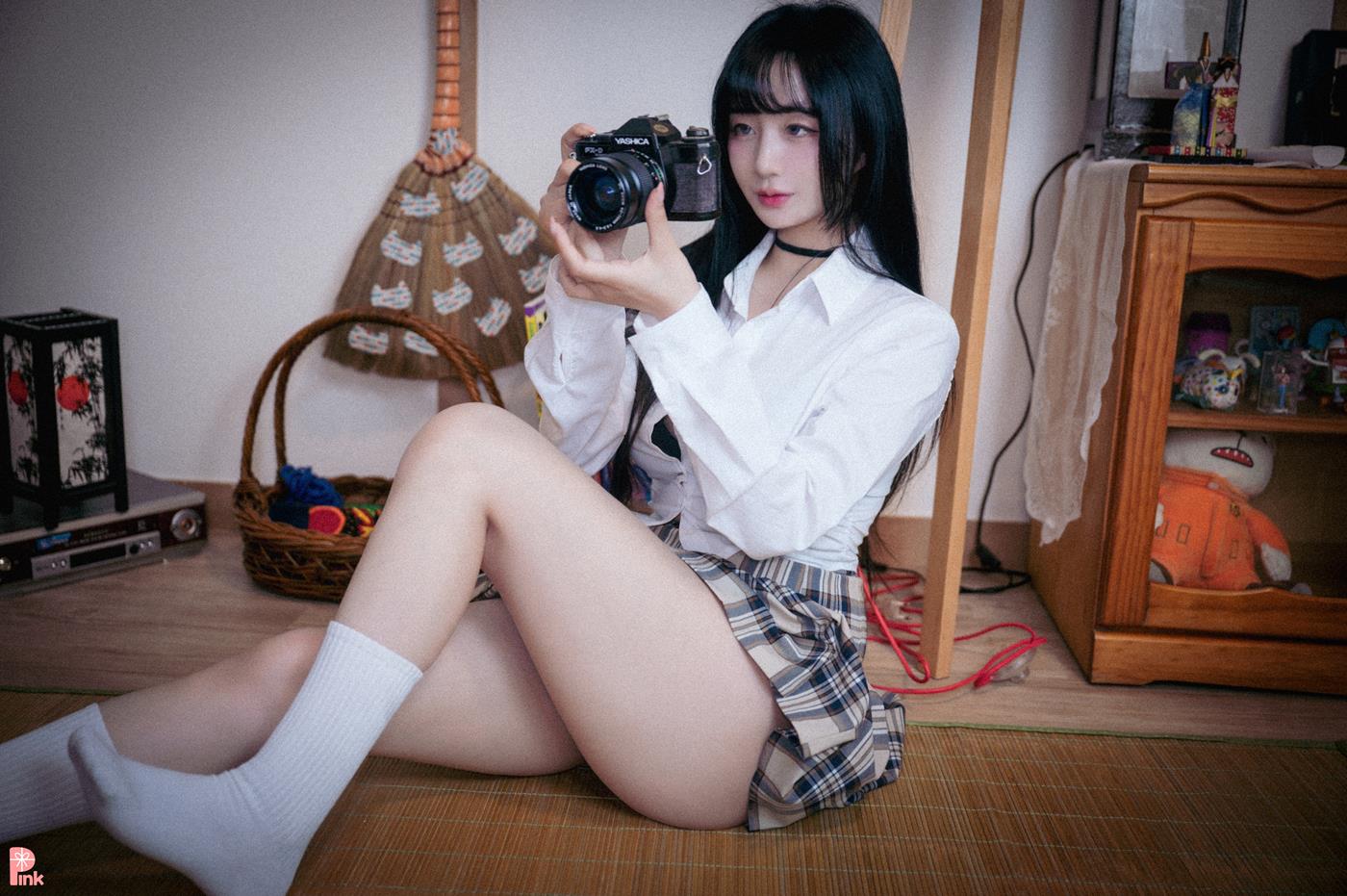 图片[32]-[PINK] Jina – Jina’s school uniform life[104P] – 速更版-美库