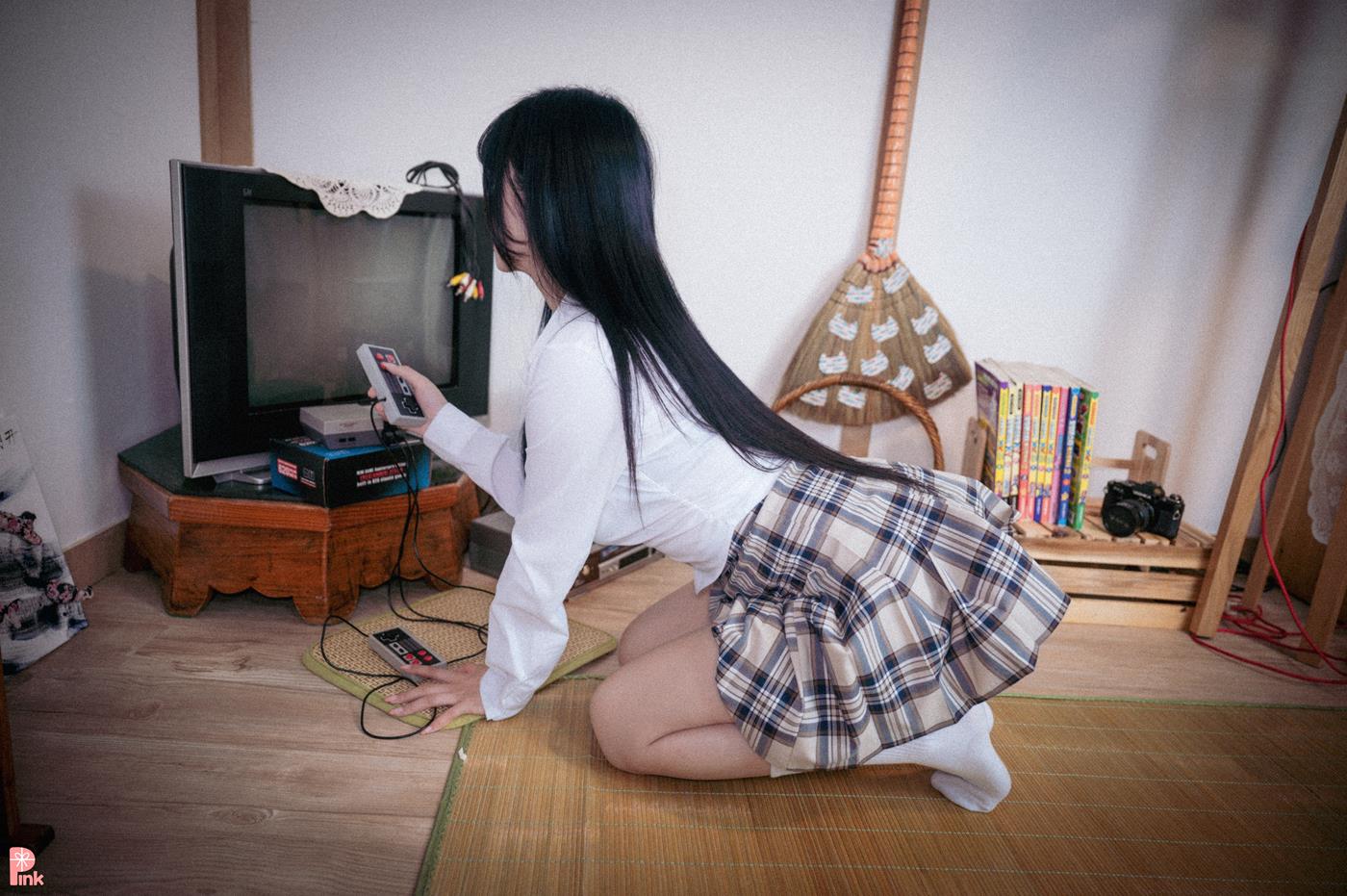 图片[47]-[PINK] Jina – Jina’s school uniform life[104P] – 速更版-美库