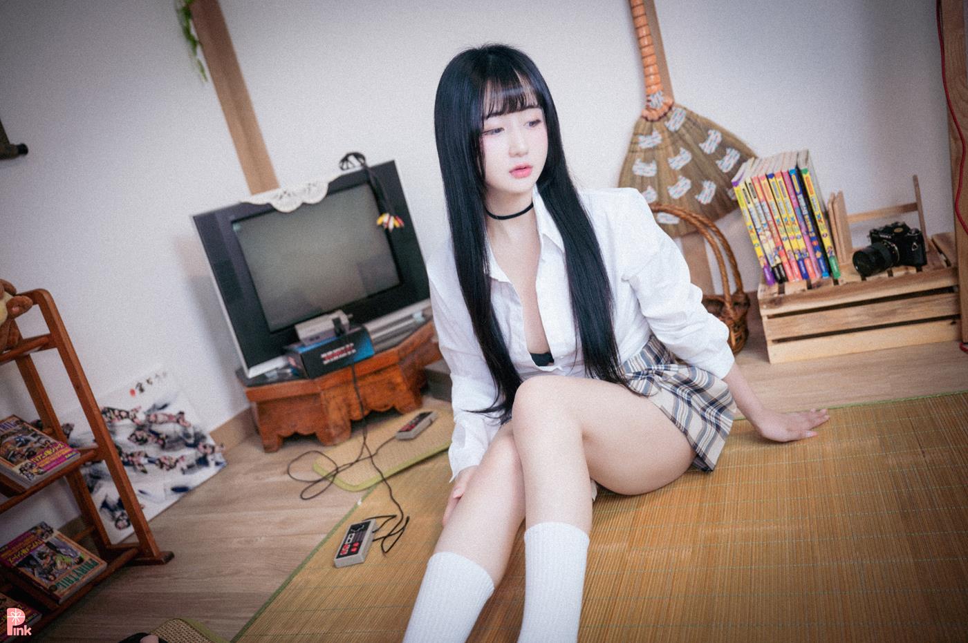 图片[57]-[PINK] Jina – Jina’s school uniform life[104P] – 速更版-美库