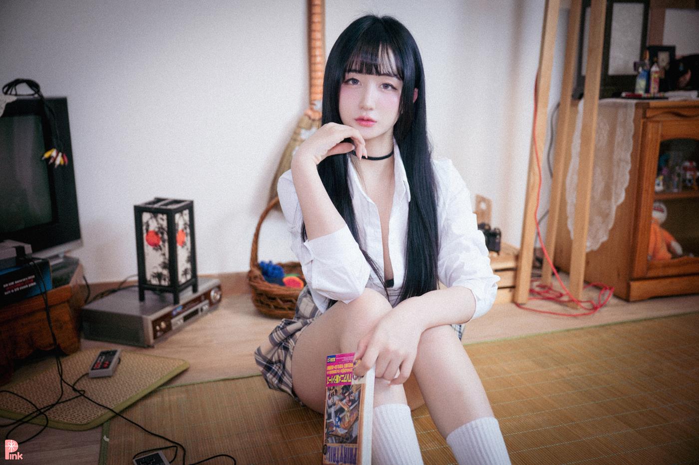 图片[61]-[PINK] Jina – Jina’s school uniform life[104P] – 速更版-美库