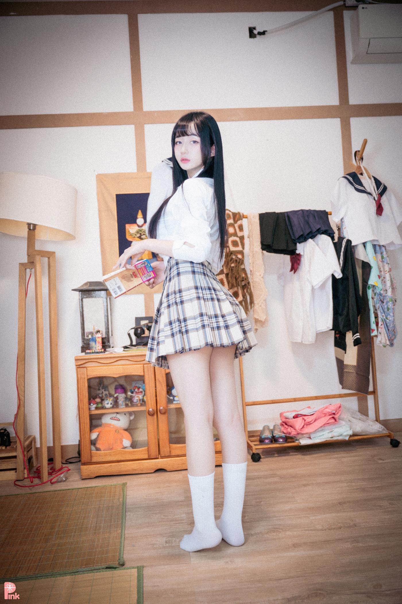图片[62]-[PINK] Jina – Jina’s school uniform life[104P] – 速更版-美库