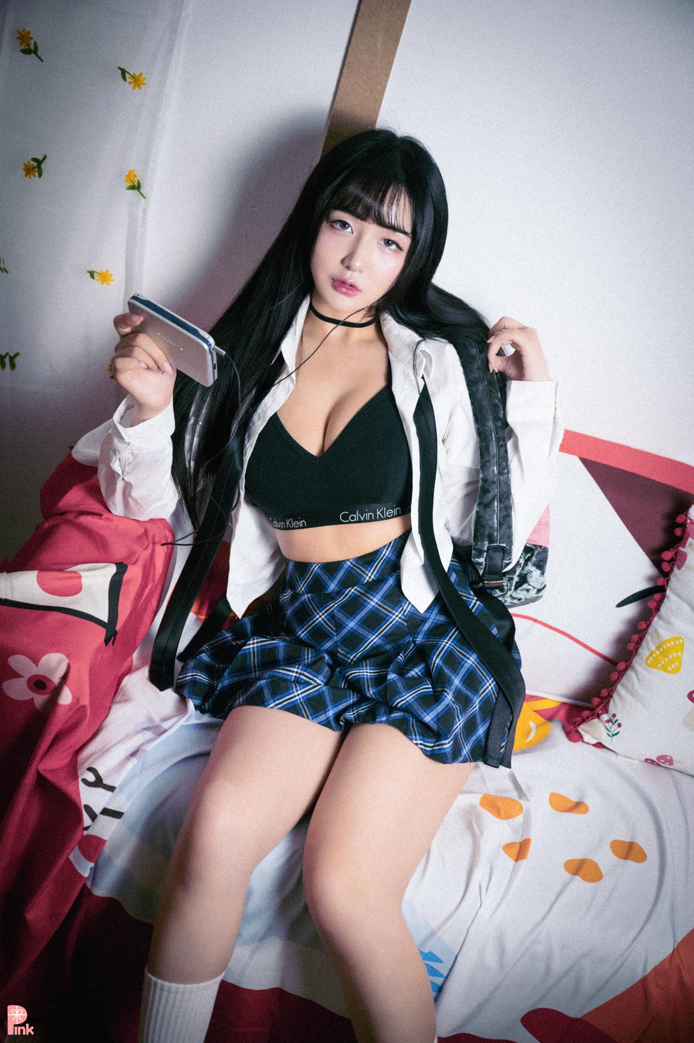 图片[78]-[PINK] Jina – Jina’s school uniform life[104P] – 速更版-美库