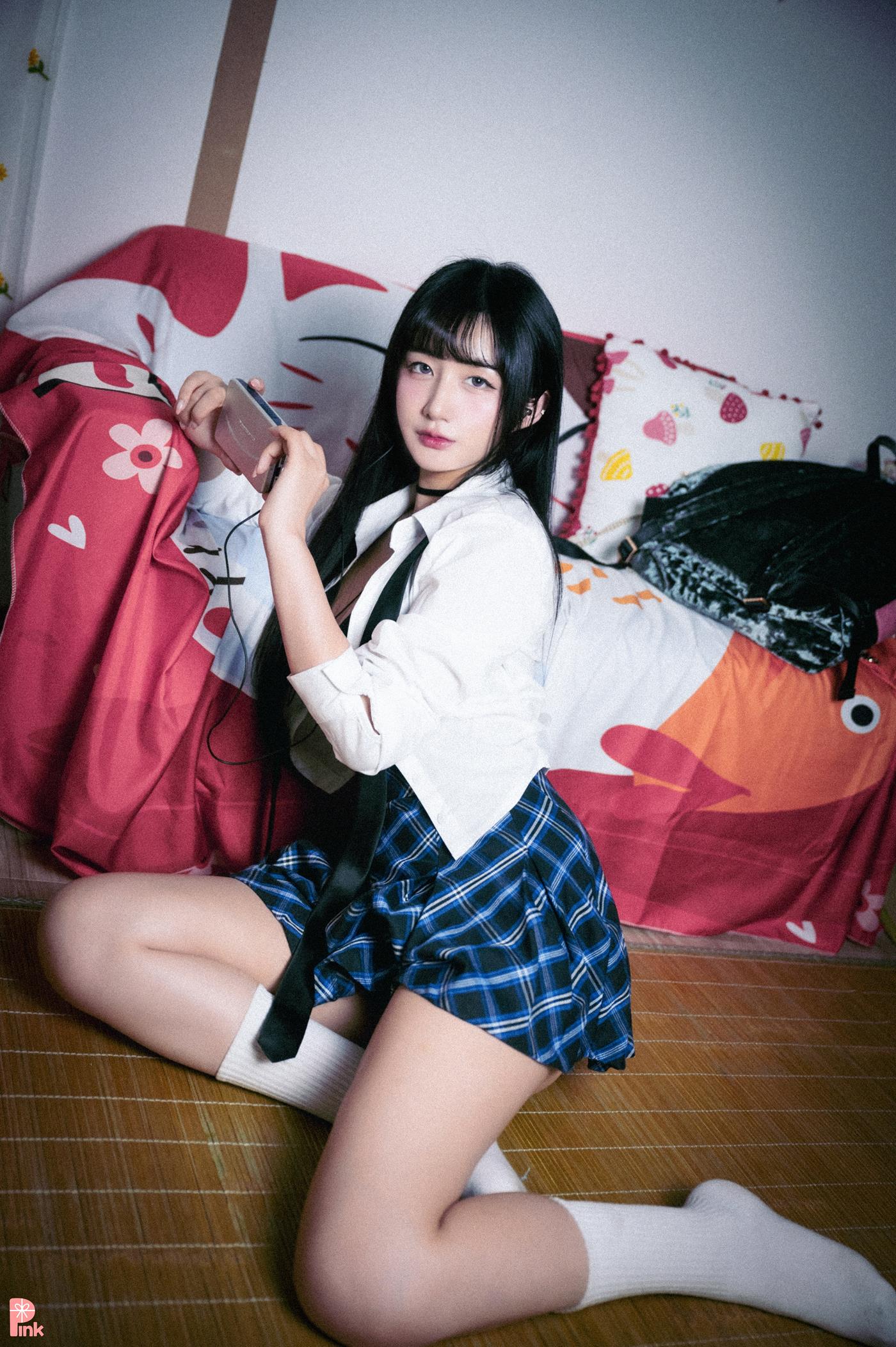 图片[83]-[PINK] Jina – Jina’s school uniform life[104P] – 速更版-美库