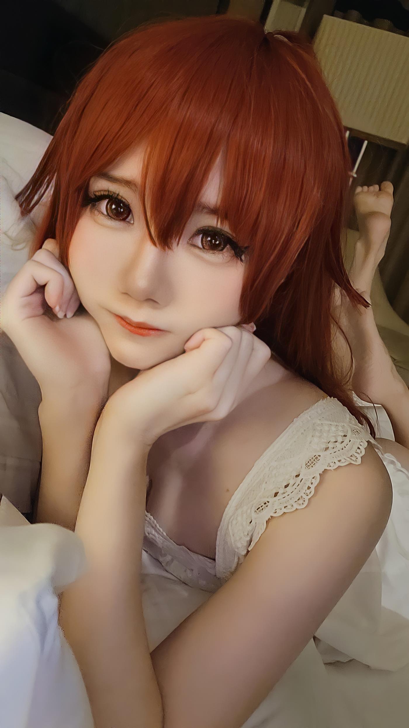 图片[18]-网紅Coser@马来西亚妹纸@Sally Dorasnow  Eris Greyrat-Sleepwear[25P] – 速更版-美库