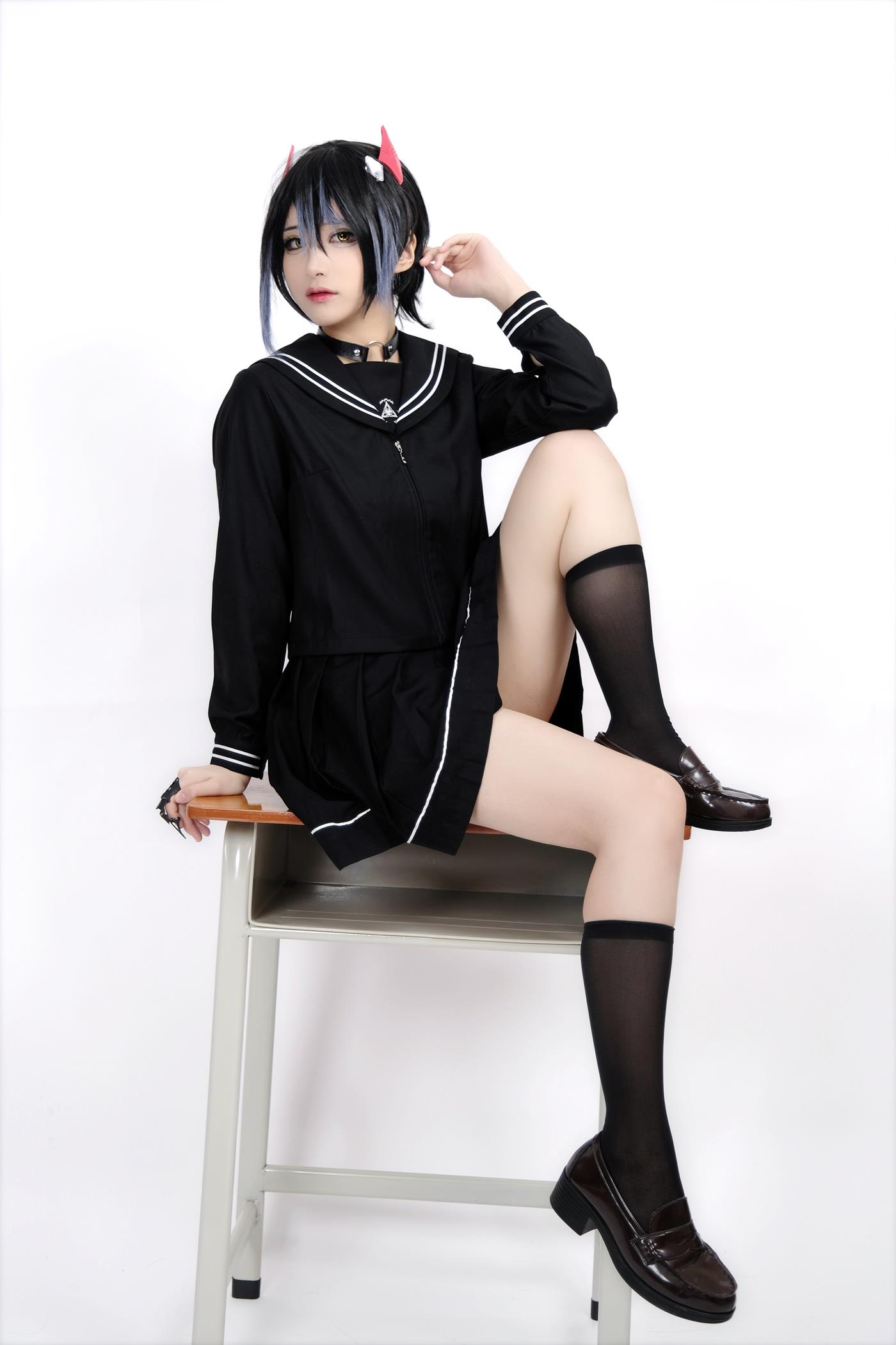 图片[11]-幼愛youmeko  – 胡滕JK[40P] – 速更版-美库