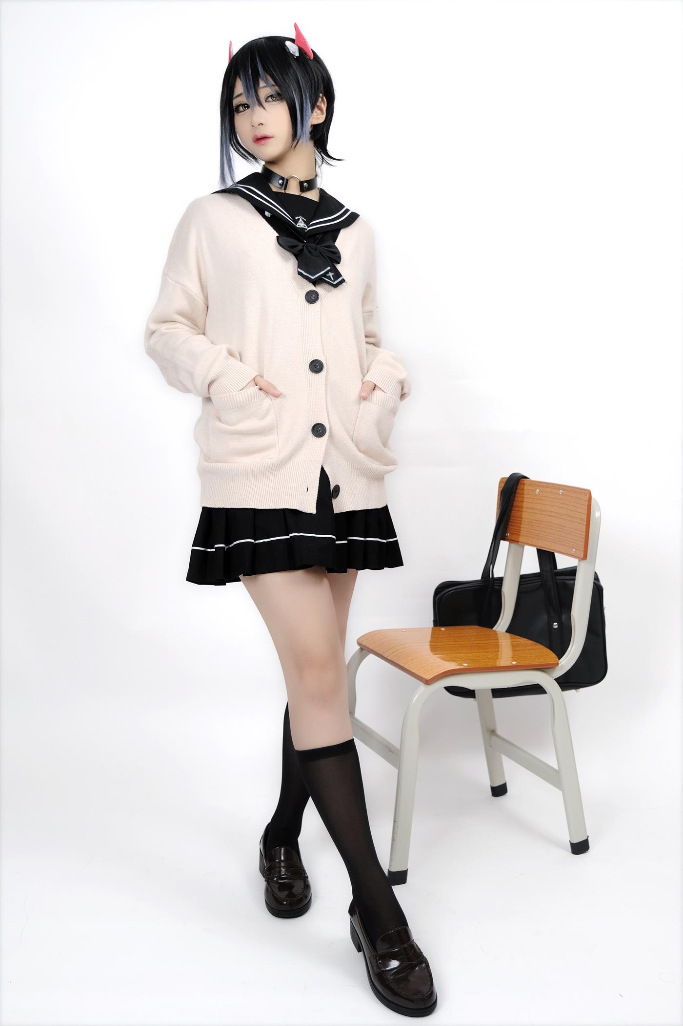 图片[20]-幼愛youmeko  – 胡滕JK[40P] – 速更版-美库