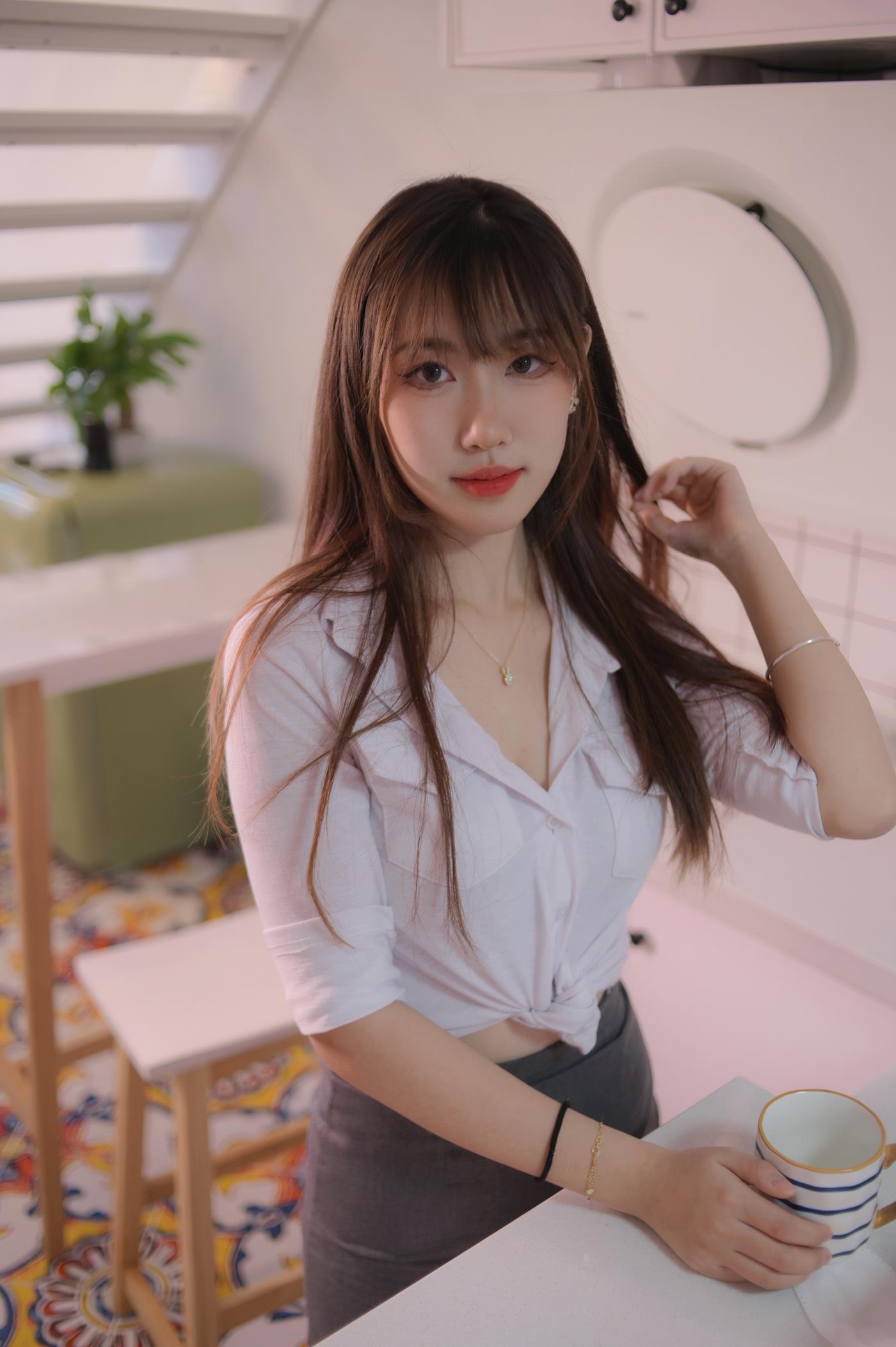 图片[25]-陶可爱  – 制服诱惑[58P] – 速更版-美库