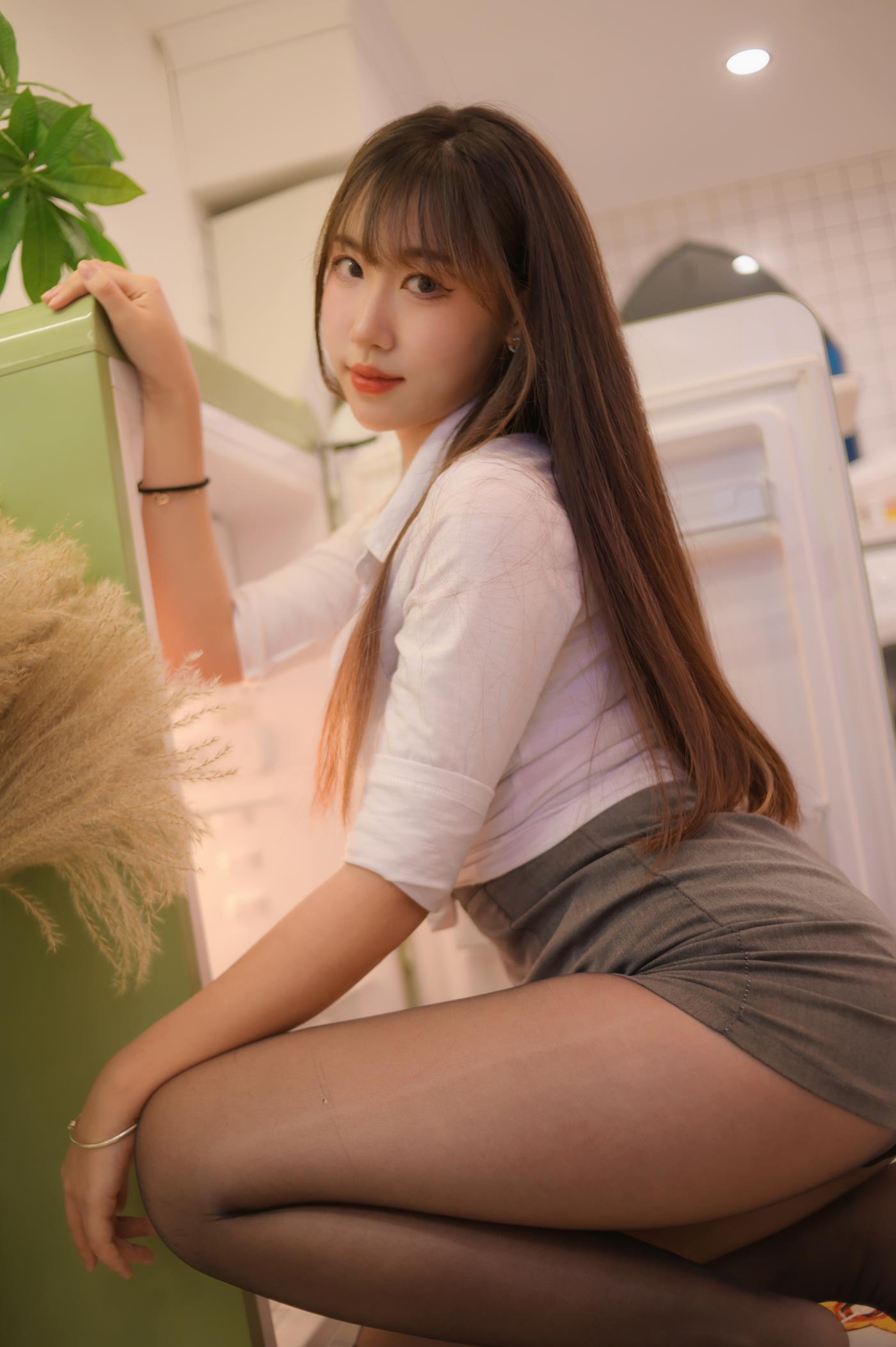 图片[28]-陶可爱  – 制服诱惑[58P] – 速更版-美库