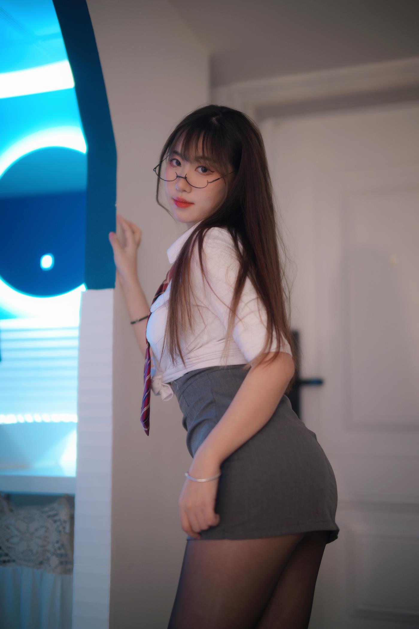 图片[38]-陶可爱  – 制服诱惑[58P] – 速更版-美库