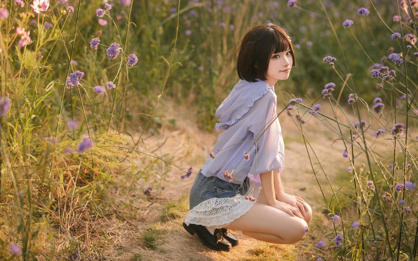 图片[11]-花柒Hana  – 马鞭草[15P] – 速更版-美库