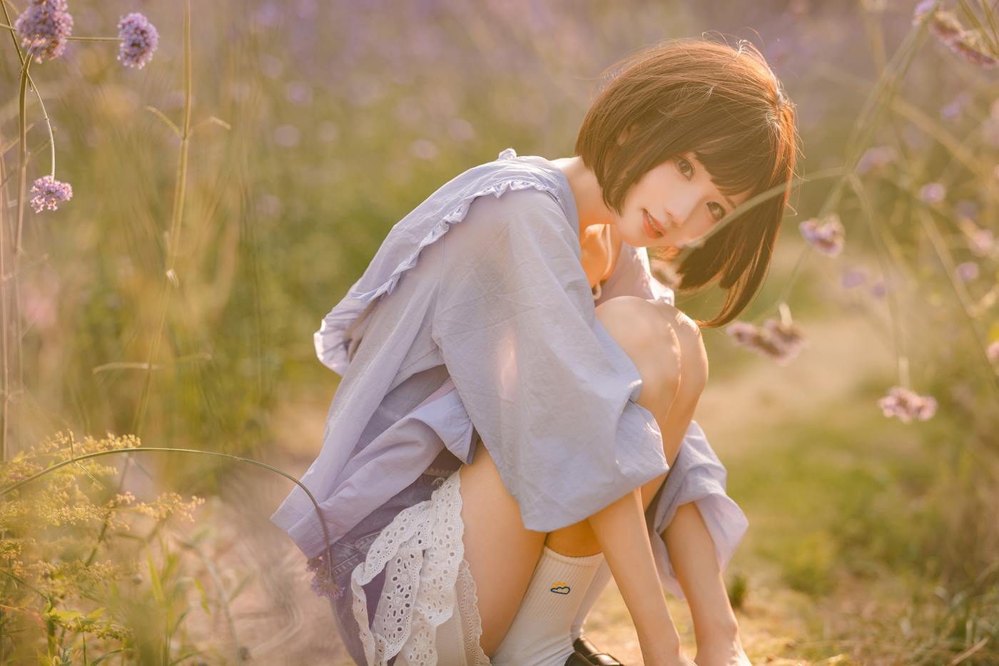 图片[12]-花柒Hana  – 马鞭草[15P] – 速更版-美库