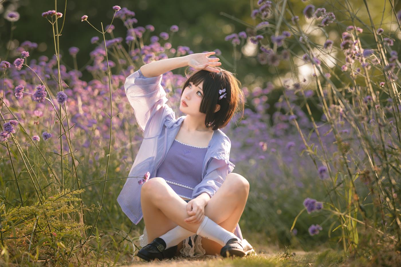 图片[13]-花柒Hana  – 马鞭草[15P] – 速更版-美库