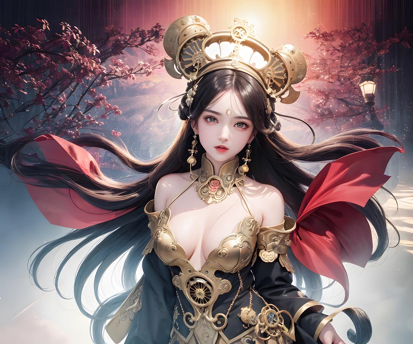 图片[16]-AI绘画 005 高清古风女装图[53P] – 速更版-美库