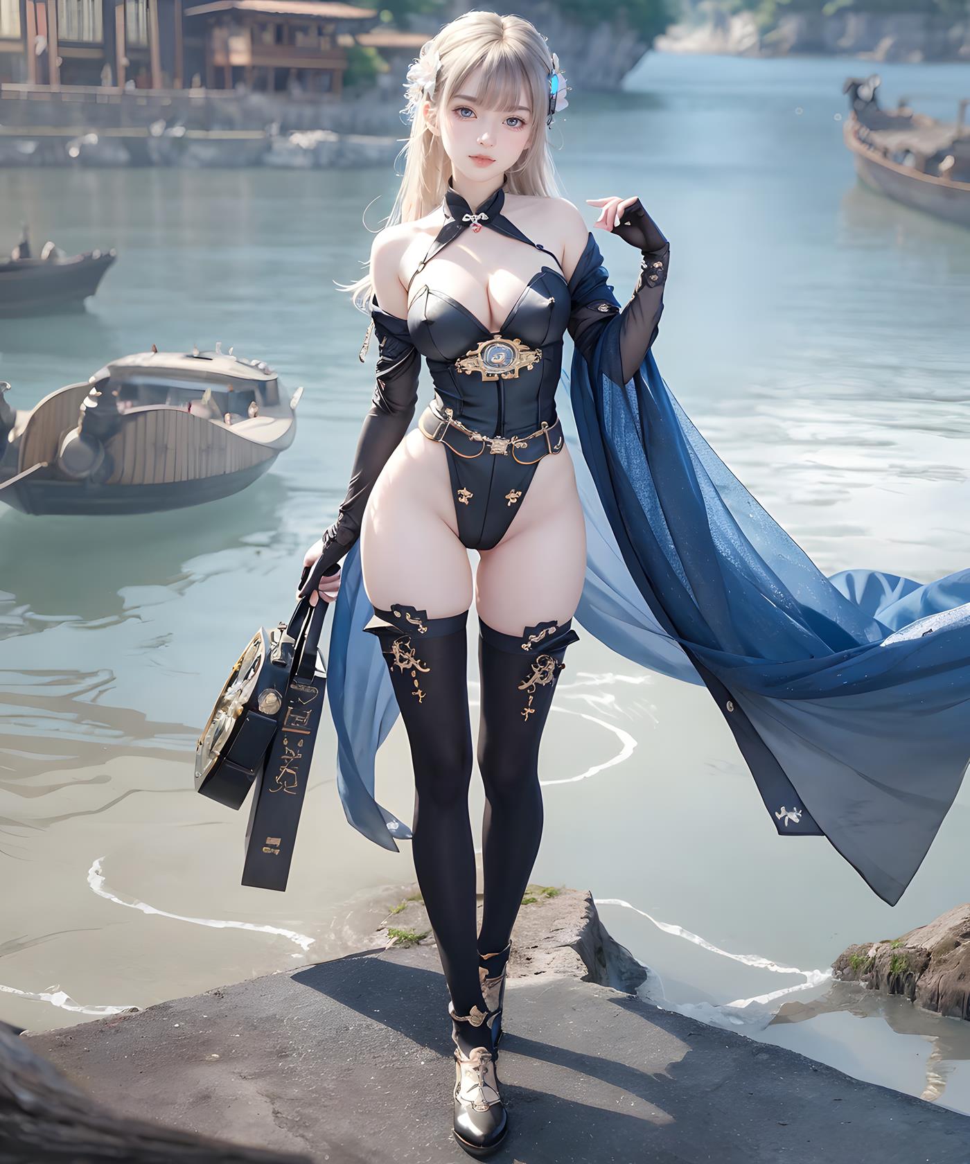 图片[17]-AI绘画 005 高清古风女装图[53P] – 速更版-美库