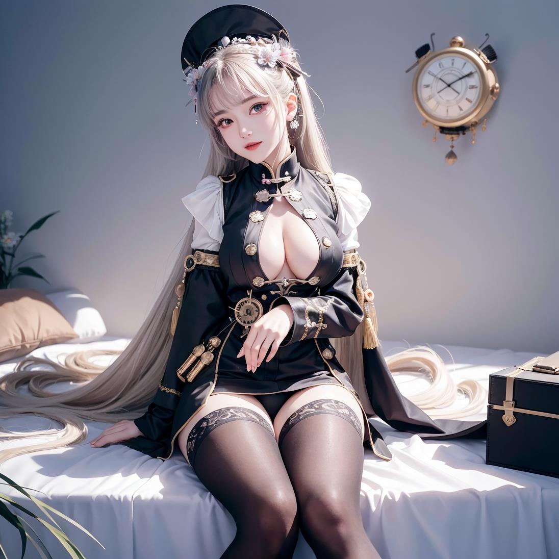 图片[22]-AI绘画 005 高清古风女装图[53P] – 速更版-美库