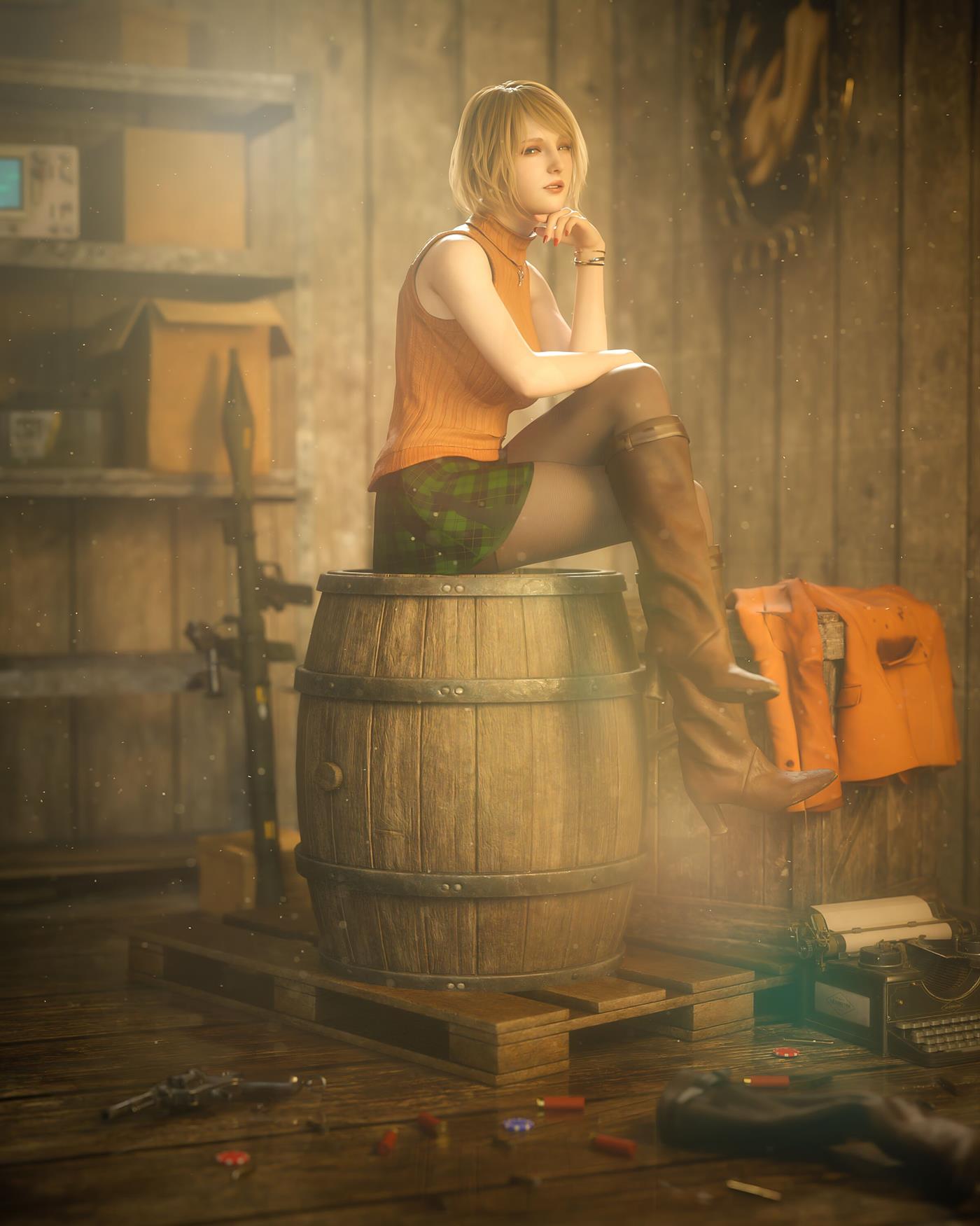 图片[15]-AI绘画 006 究极逼真3D死或生 [54P] – 速更版-美库