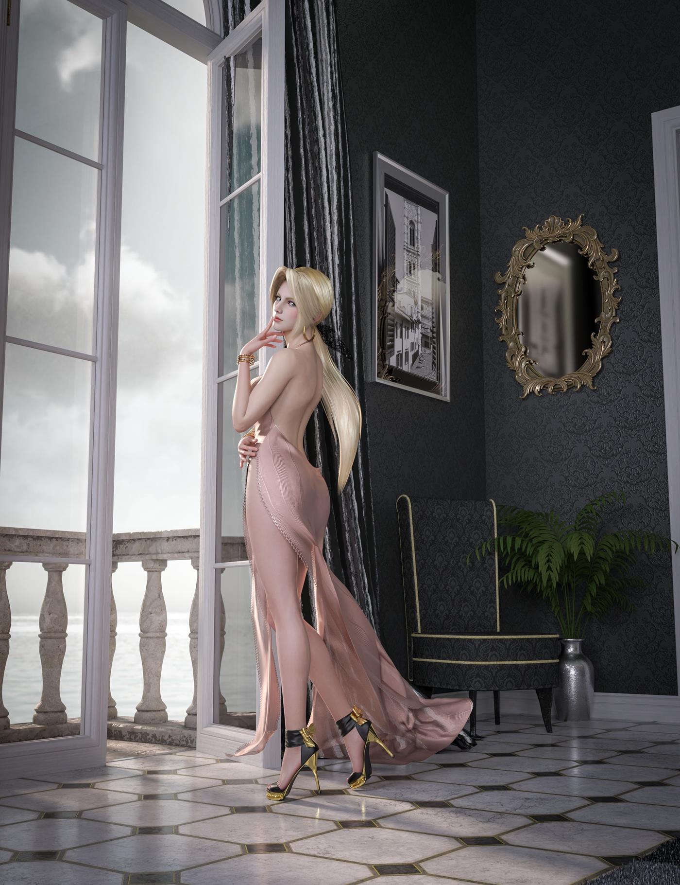 图片[19]-AI绘画 006 究极逼真3D死或生 [54P] – 速更版-美库