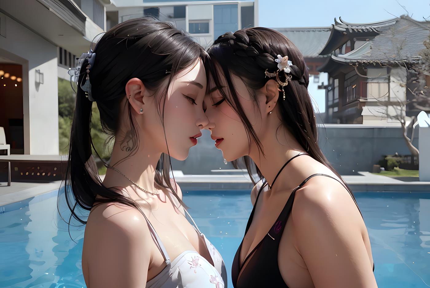 图片[45]-AI绘画 005 高清古风女装图[53P] – 速更版-美库